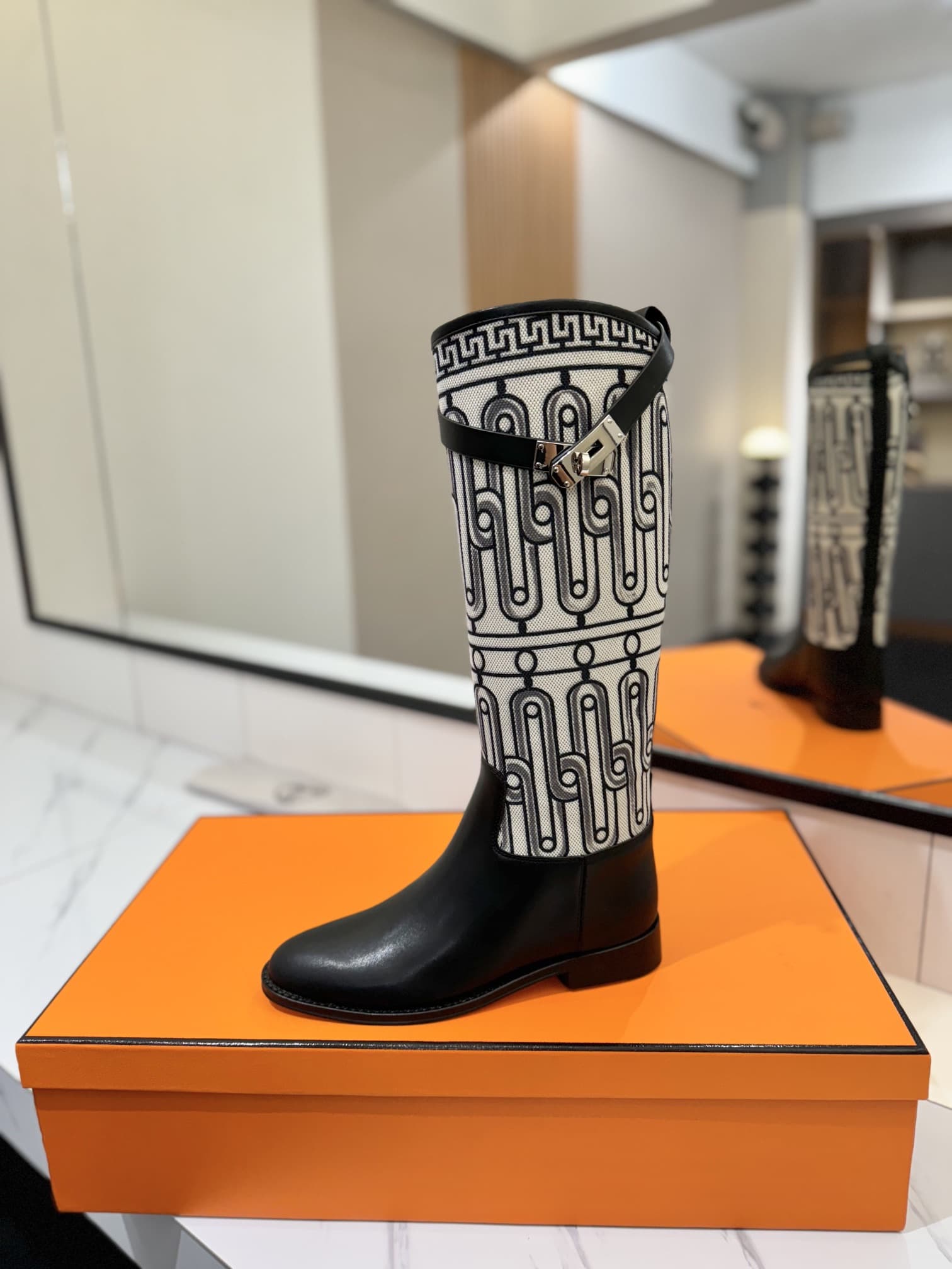 Hermes Jumping Boots Shoes Women