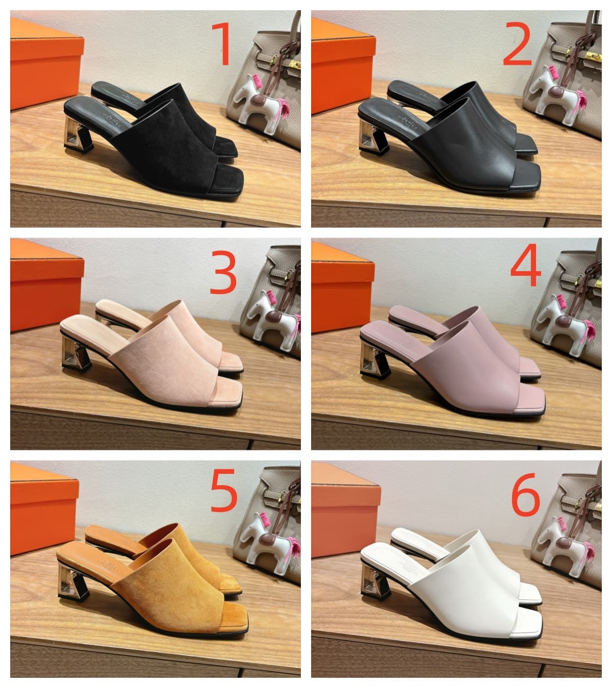 Hermes Kylie 60 mule Shoes Women