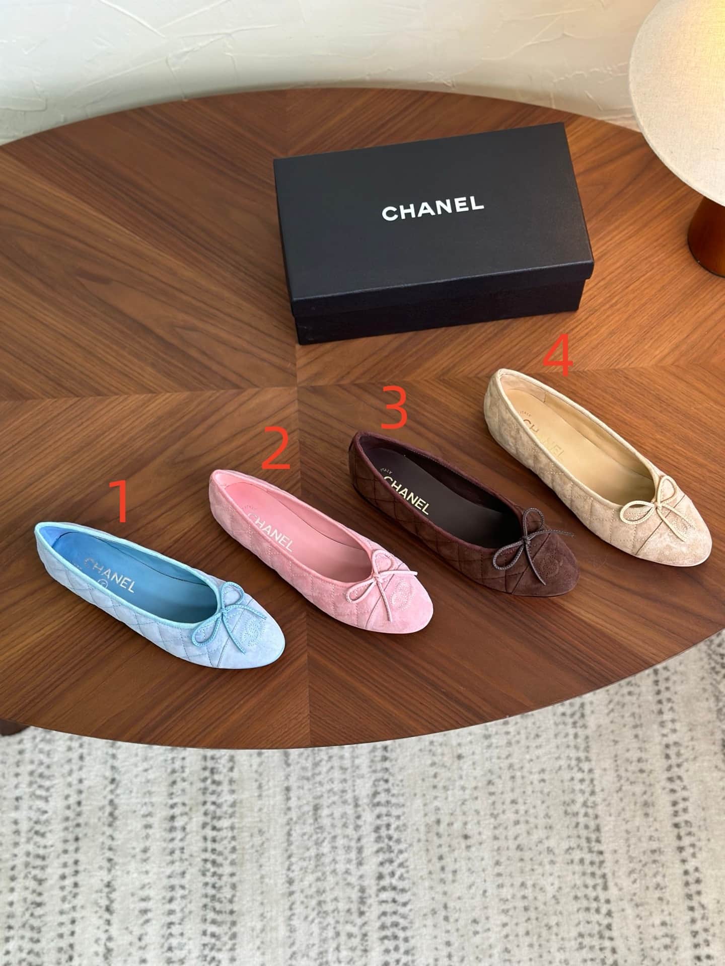 Chanel Ballet Flats Women Shoes