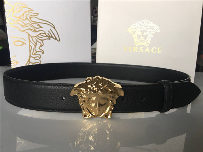 Versace PALAZZO Leather BELT Togo 38.5mm High