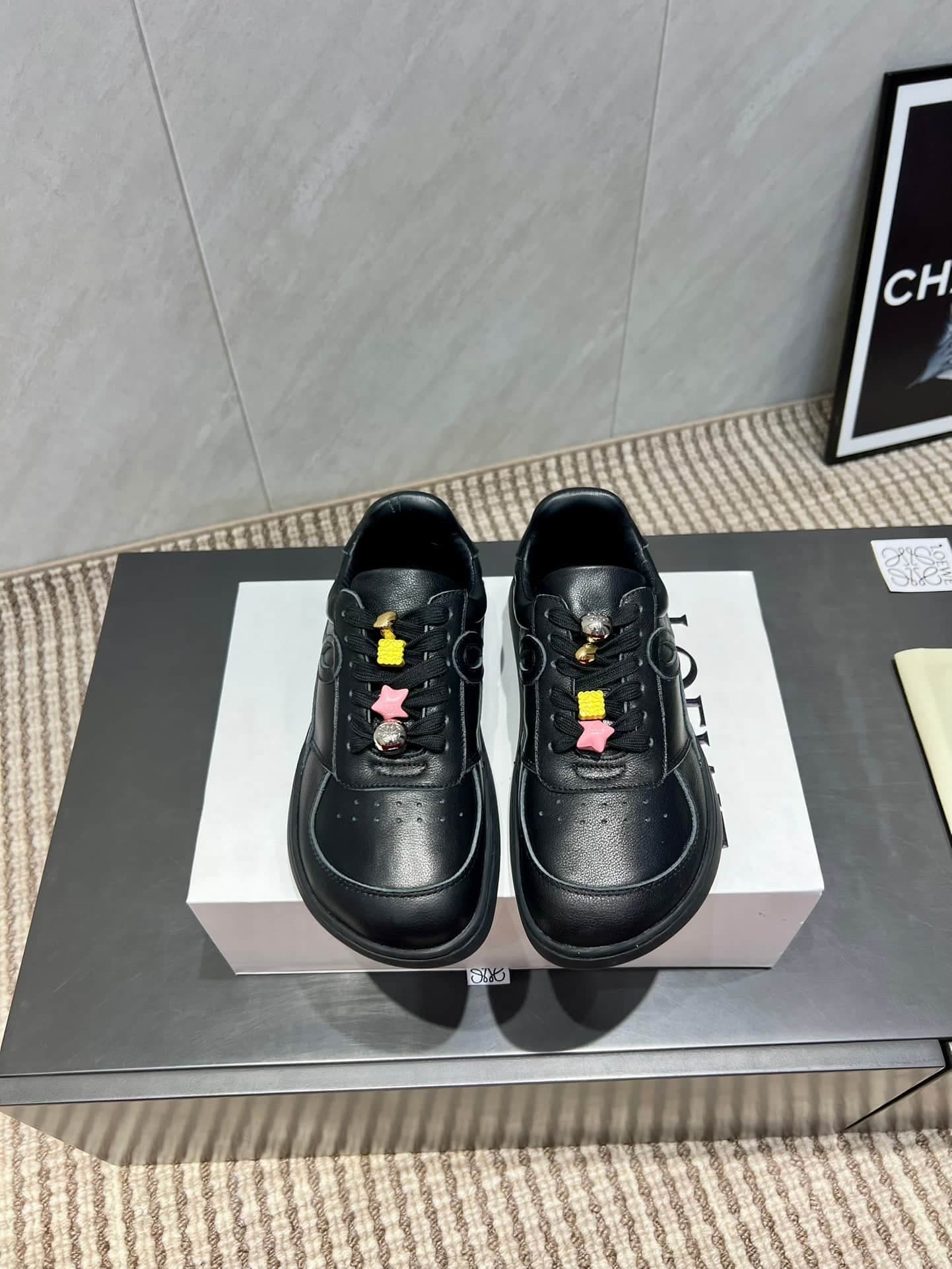 LOEWE Jambo sneaker in soft grained calfskin Shoes Men Women