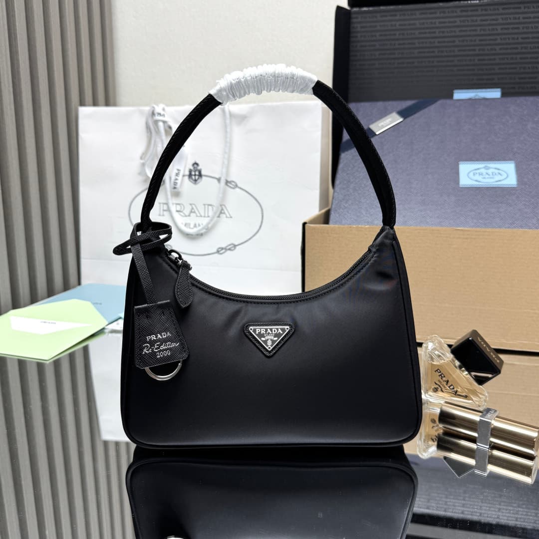 Prada Re-Nylon Re-Edition 2000 mini-bag Black Recycled Polyamide 1NE515 High