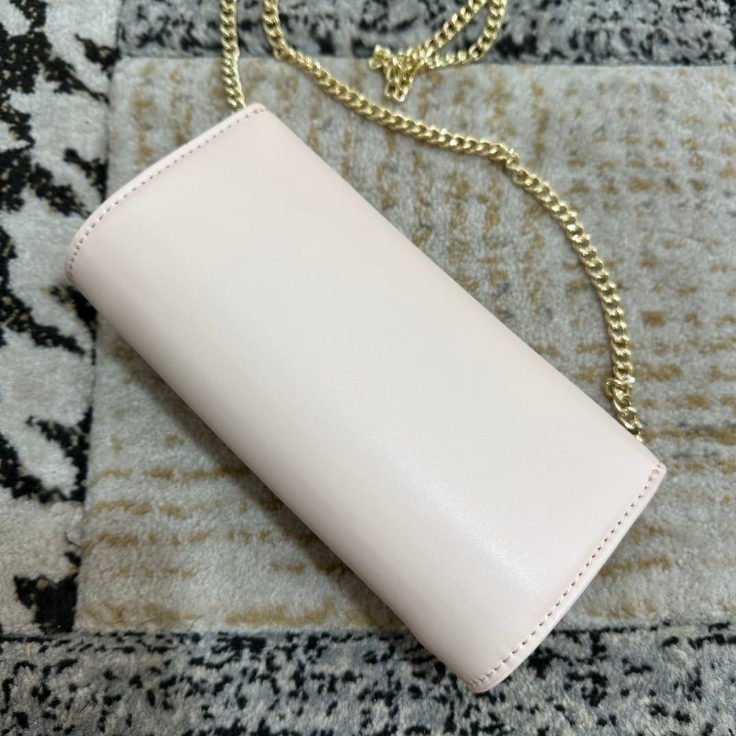 Christian Louboutin Loubi54 leather shoulder bag in cream High