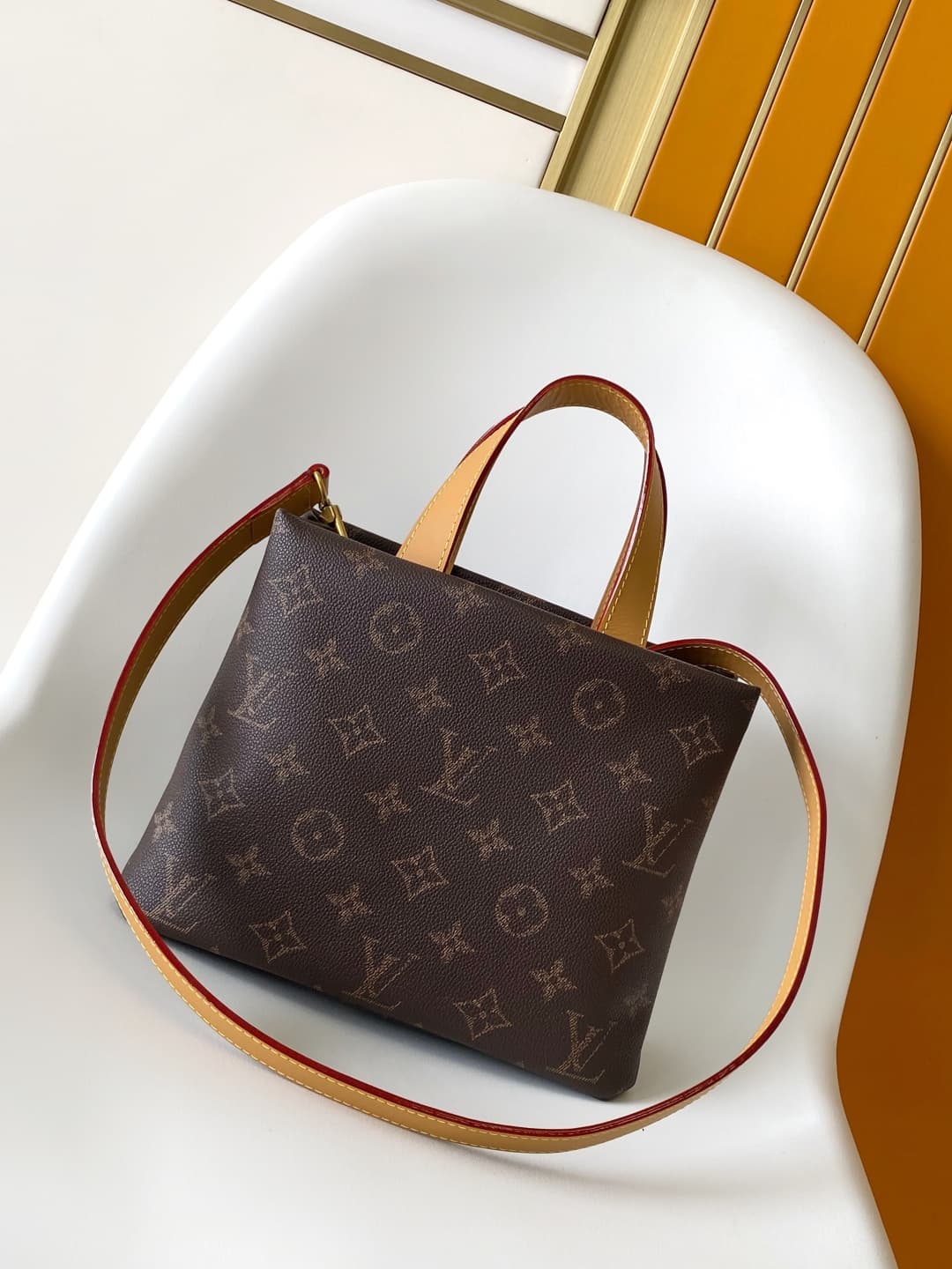 Louis Vuitton Mini Shopper Tote Monogram Heritage Cowhide leather M27019 High