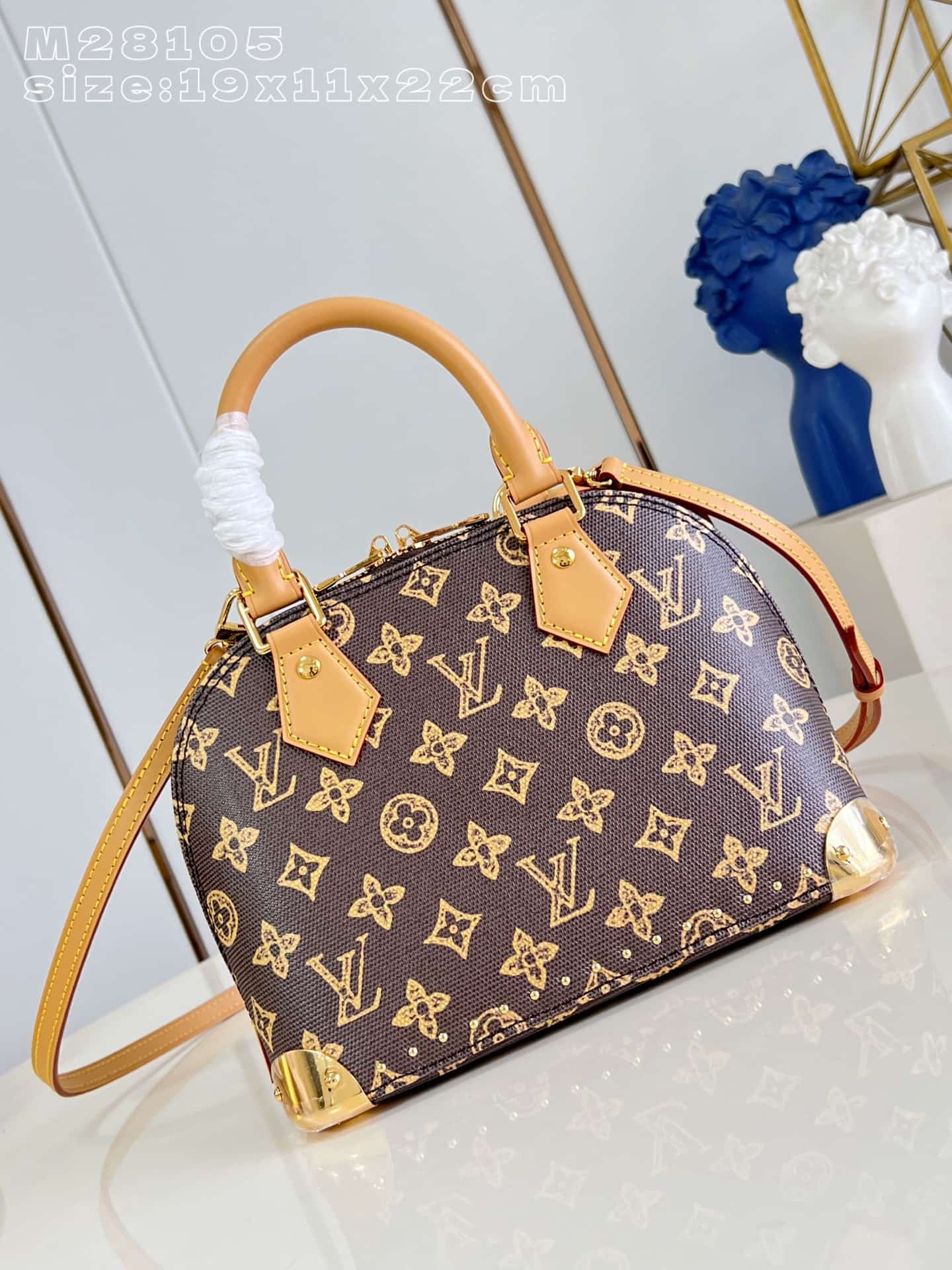 Louis Vuitton Alma Trunk BB handbag in Monogram Canvas M28105 High