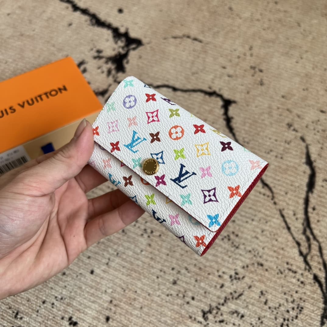 Louis Vuitton x Murakami 6 Key Holder Monogram coated canvas M14092 High