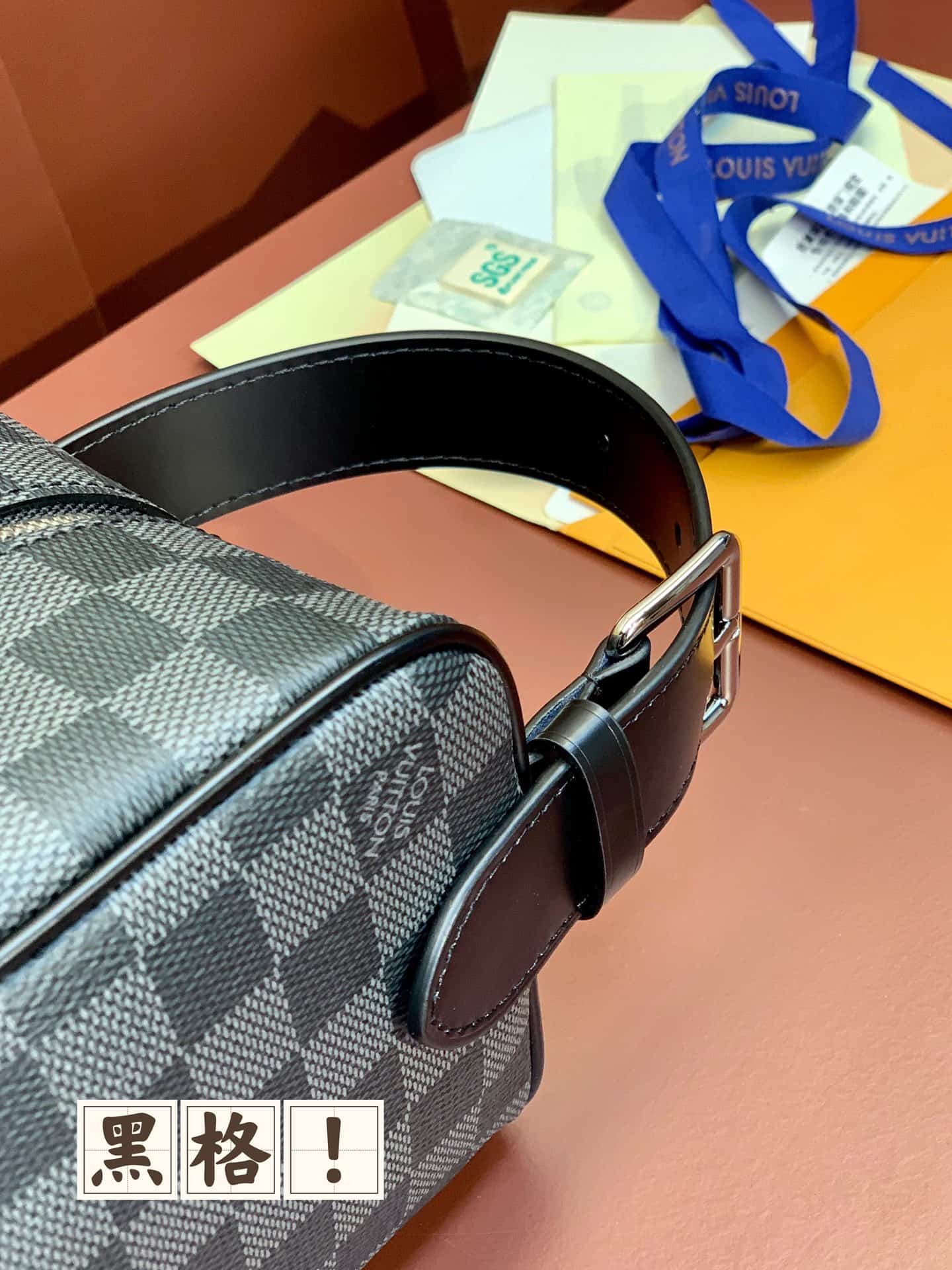 Louis Vuitton Locker Dopp Kit Monogram Eclipse coated canvas M83112 High