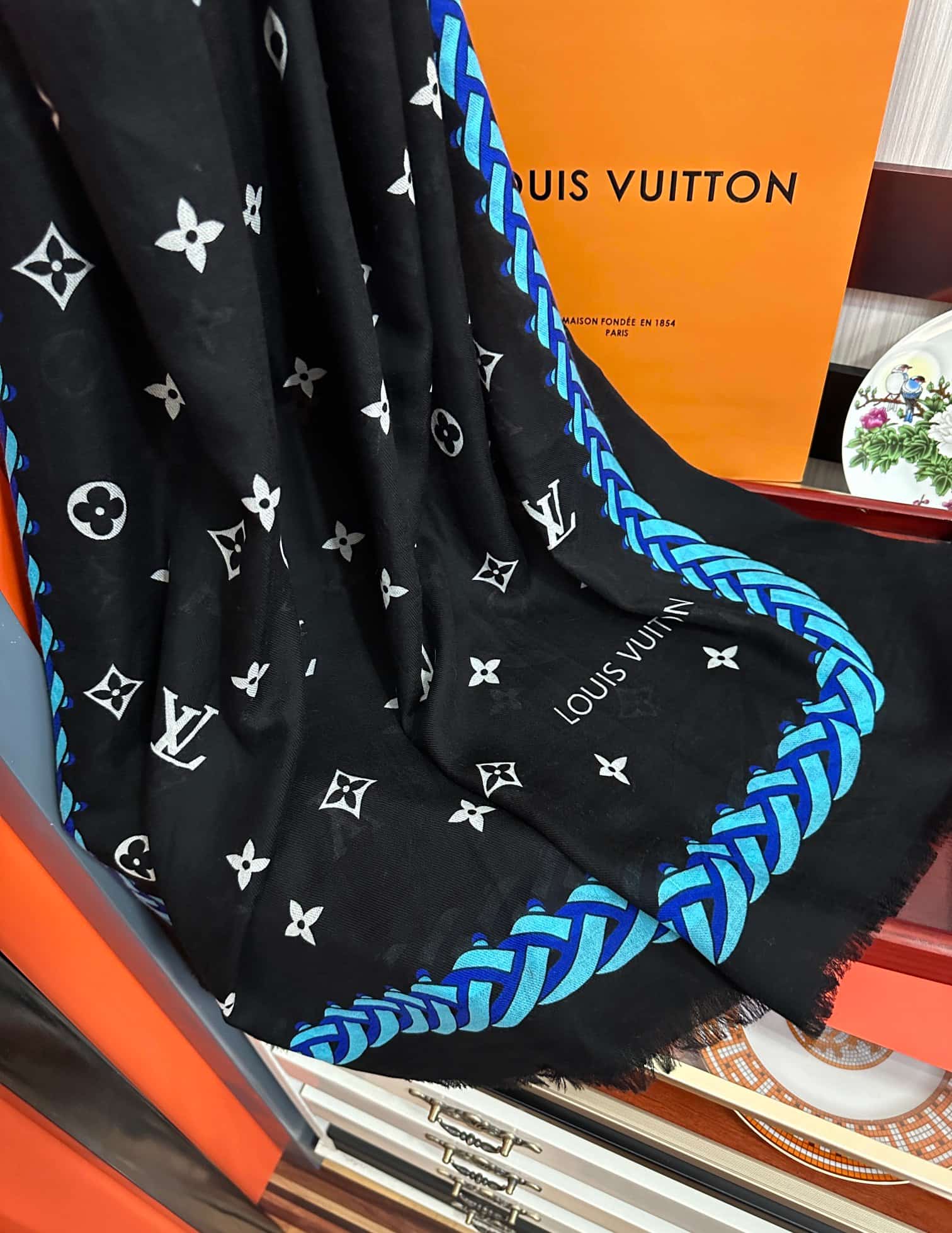 Louis Vuitton Monogram Shawl
