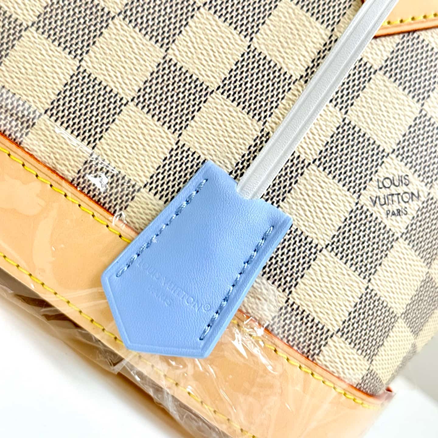 Louis Vuitton Alma BB Damier Azur/Bleu Olympe Coated canvas N40902 High
