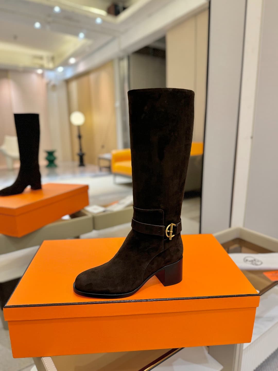 Hermes Justine 50 boot Boots Shoes Women