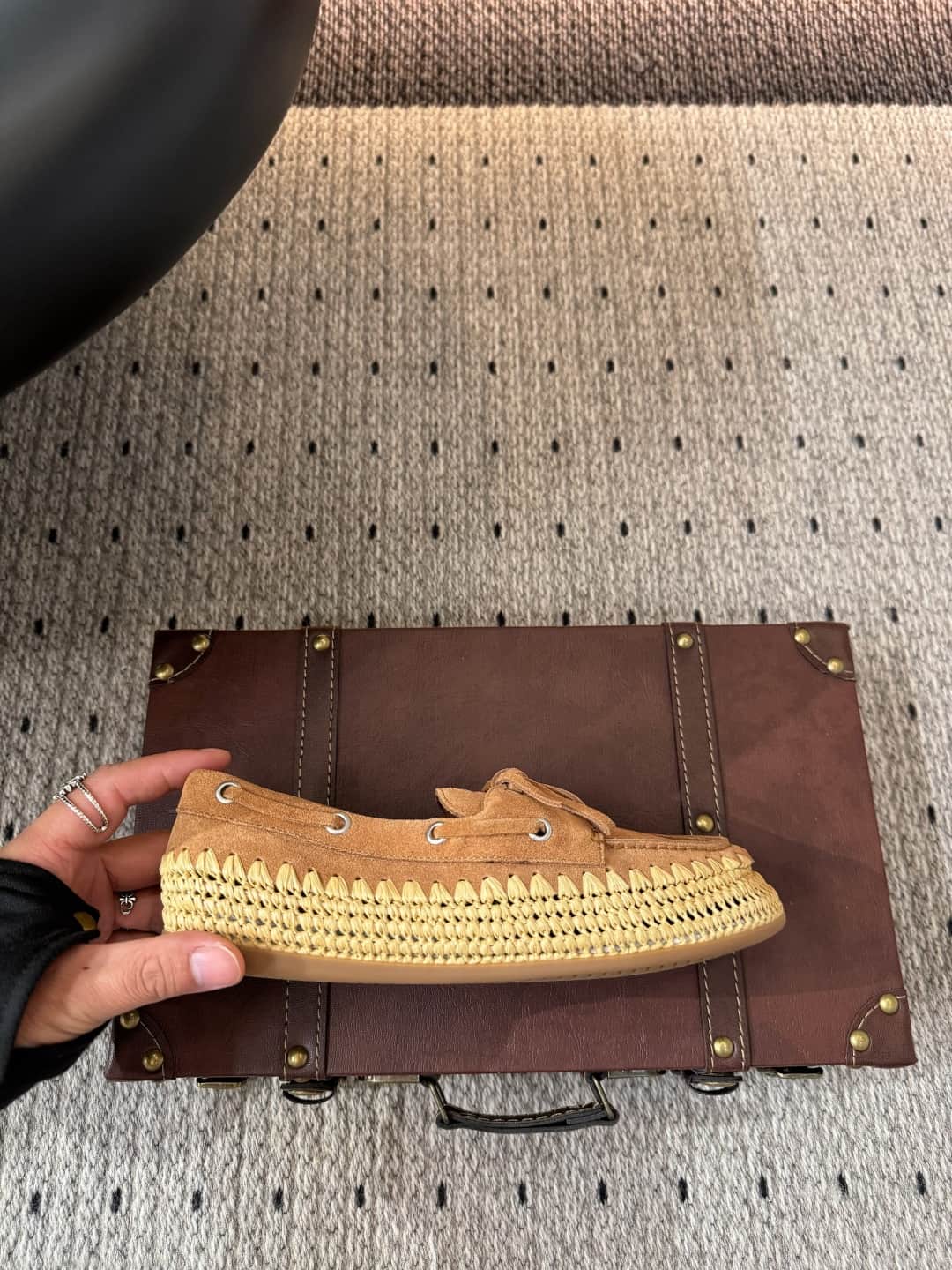 Miu Miu ERaffia Loafer shoes Women