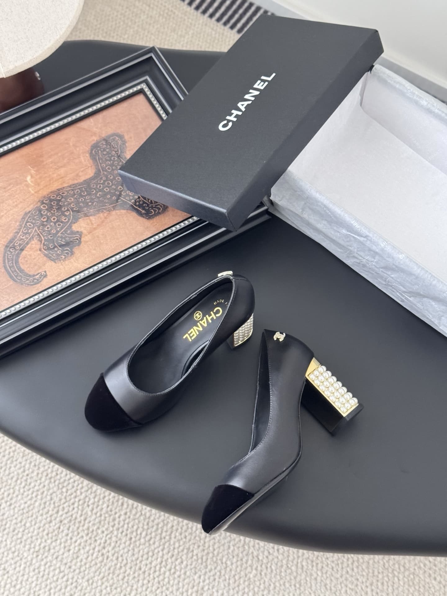 Chanel Mary Janes Pumps shoes High Women
