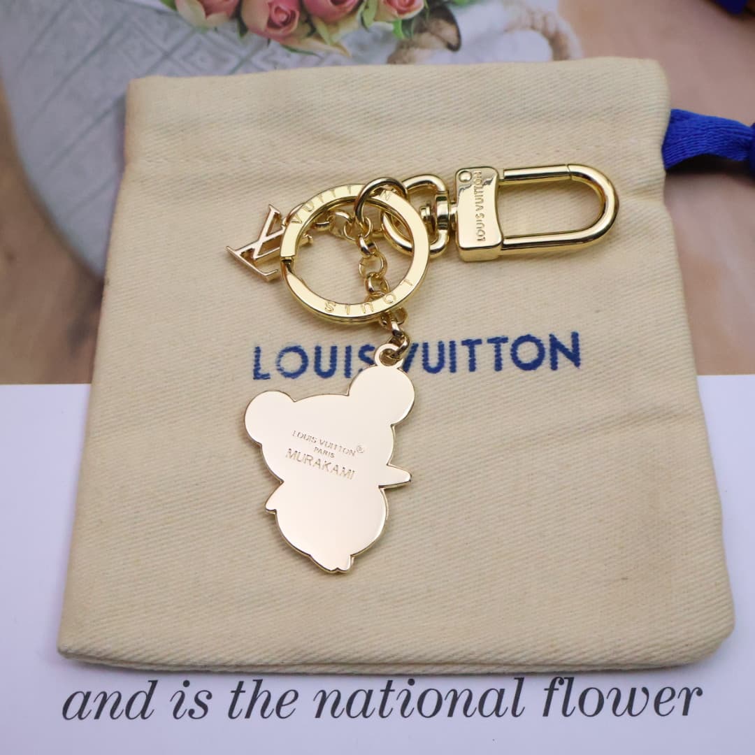 LV x Murakami Superflat Panda Key Holder M02467