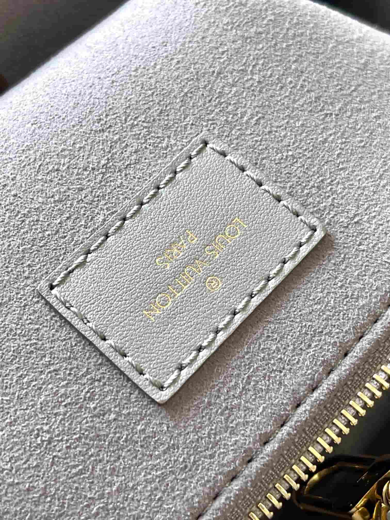 Louis Vuitton OnTheGo PM Trianon Gray Calfskin leather M12465 TOP
