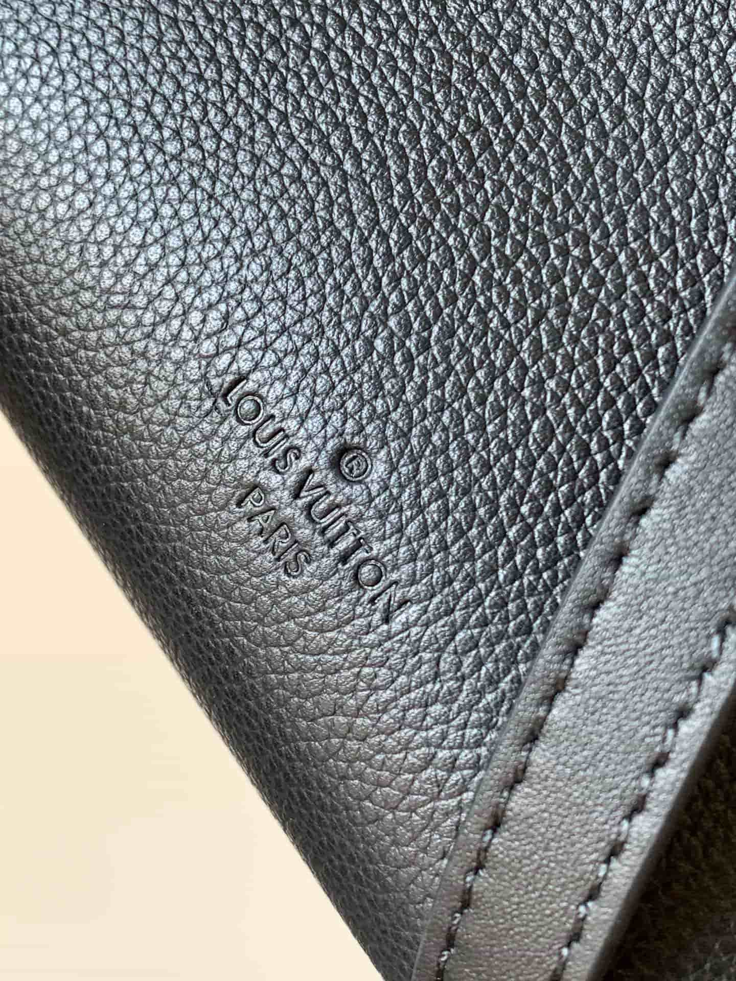 Louis Vuitton Side Trunk MM All Black Cowhide leather M24309 High