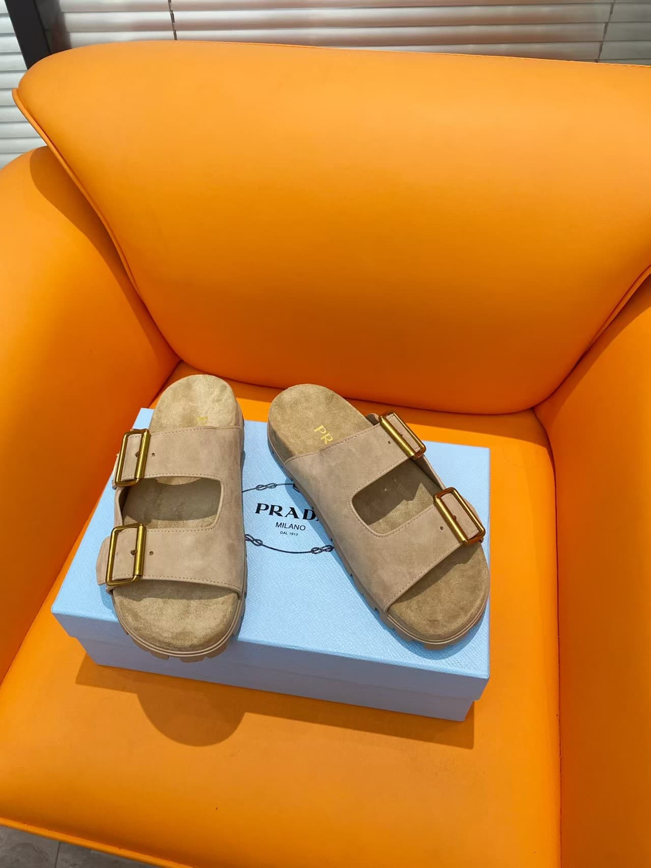 Prada Women's Strap Slides