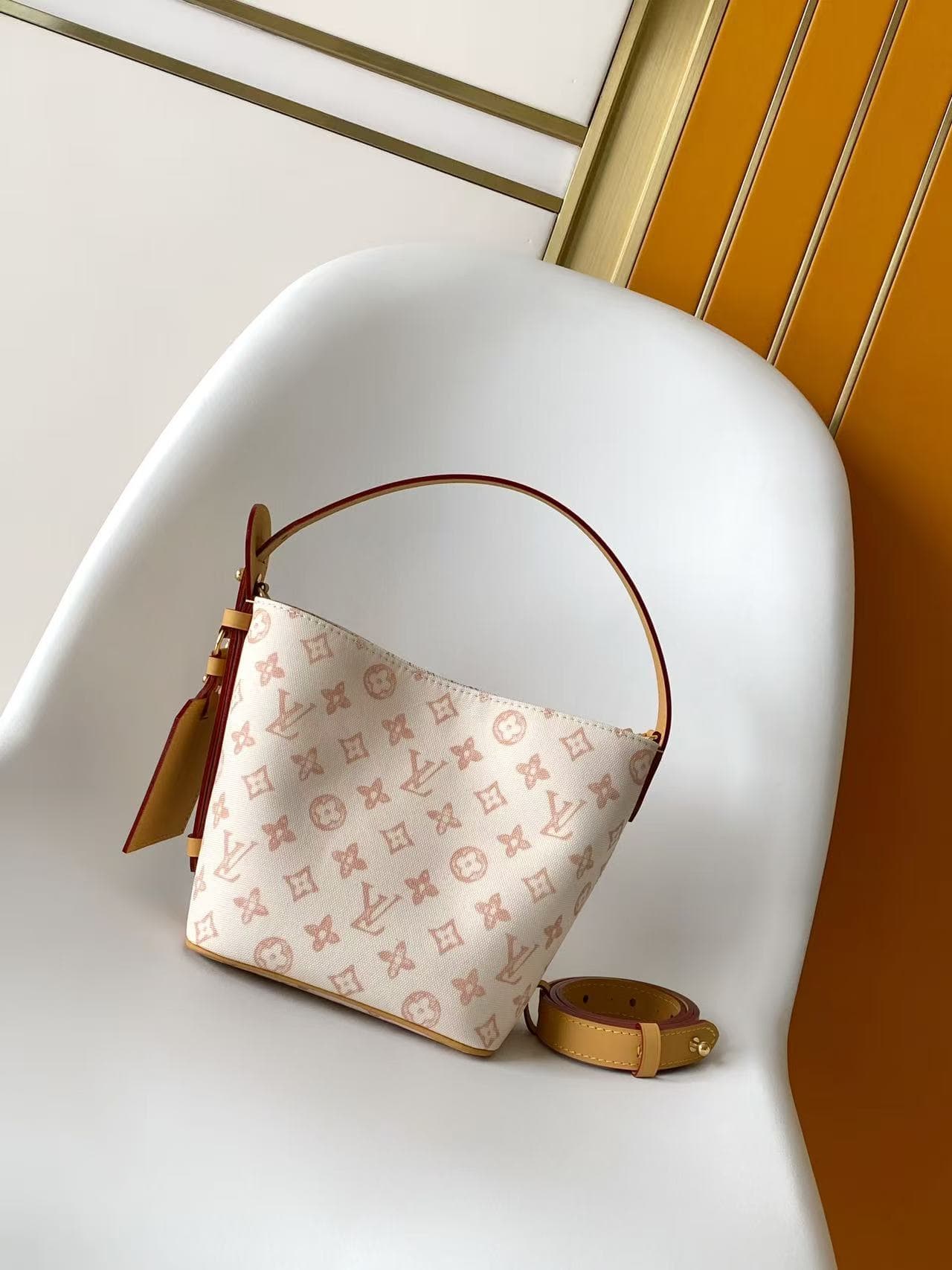 Louis Vuitton All In BB Monogram Origine Lin Coated canvas M28335 High