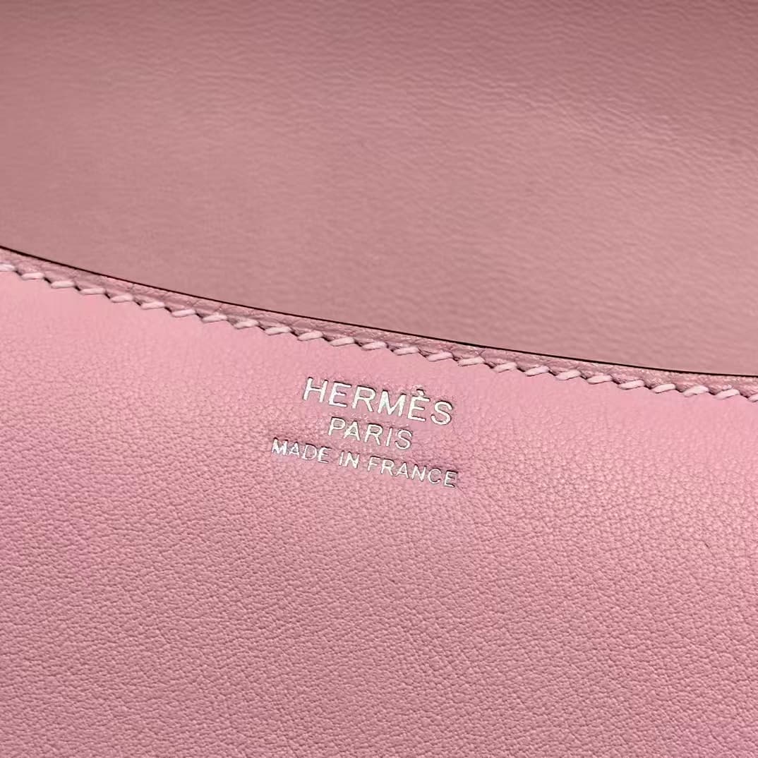 Hermes Constance 24 Rose Sakura Swift  Leather WAX High Customizing Style