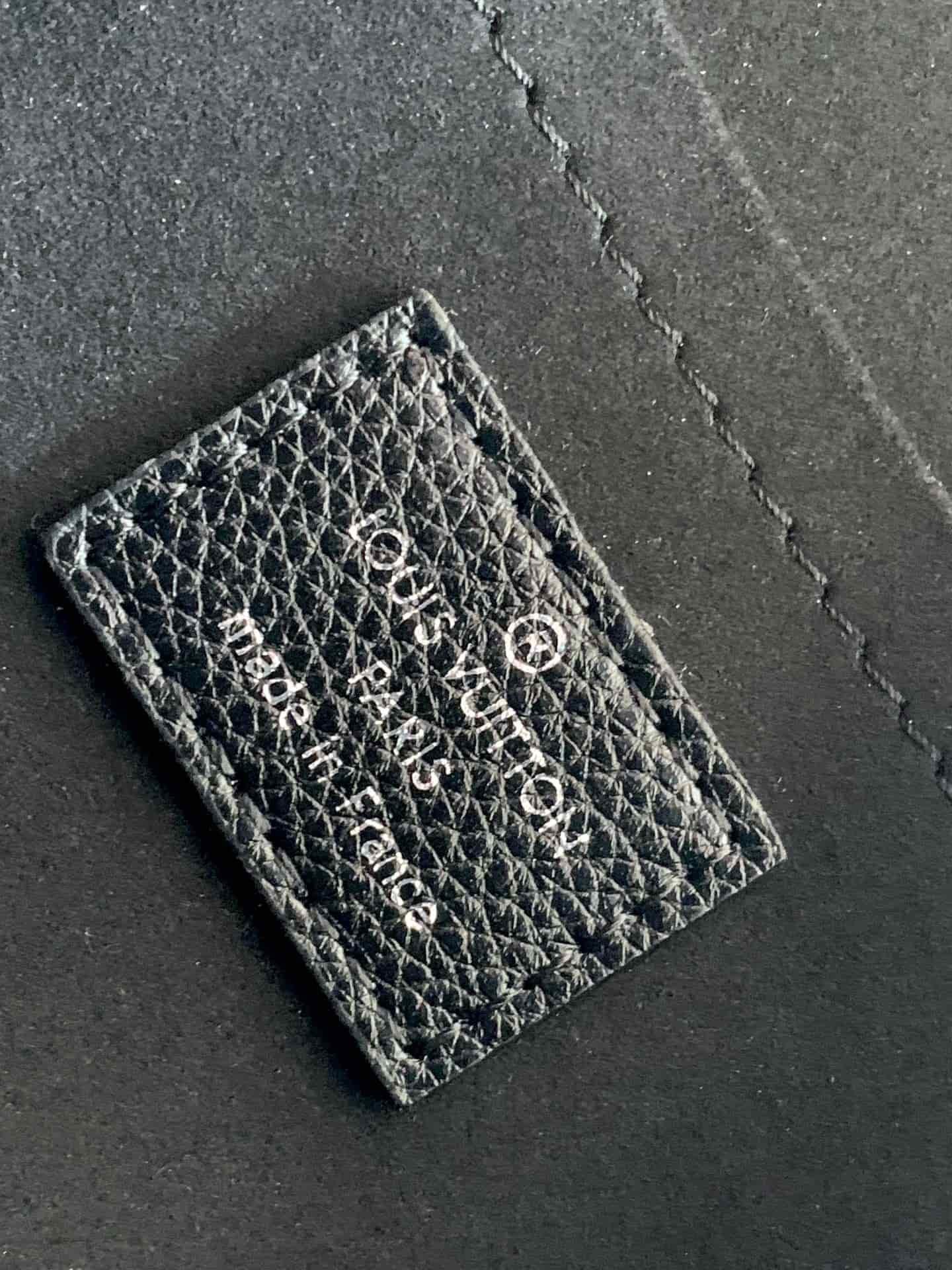 Louis Vuitton Soft Calfskin My Lockme Chain Bag Black M51418 High