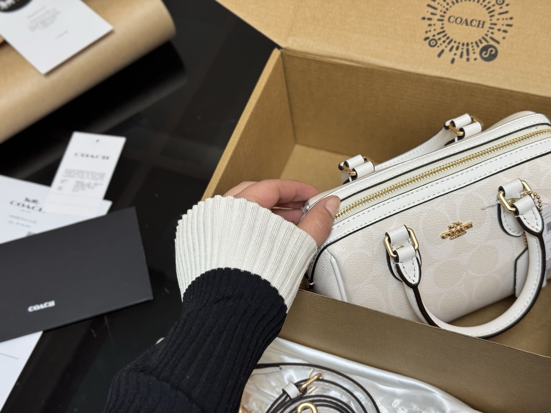 Coach Mini Rowan Crossbody Bag