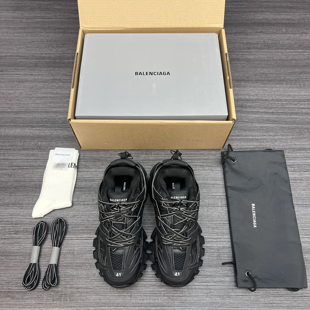 Balenciaga Track black sneaker shoes Men Women