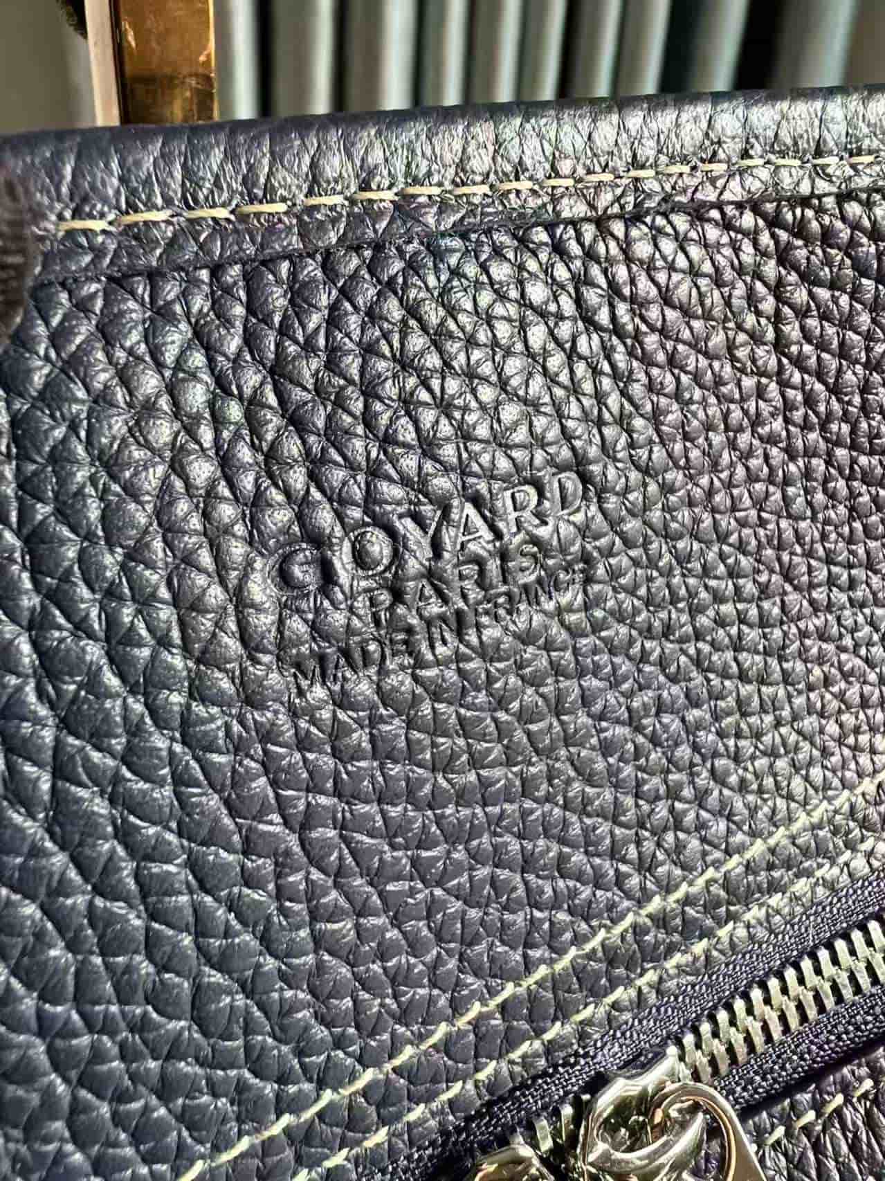 Goyard Hardy PM tote bag Navy blue High