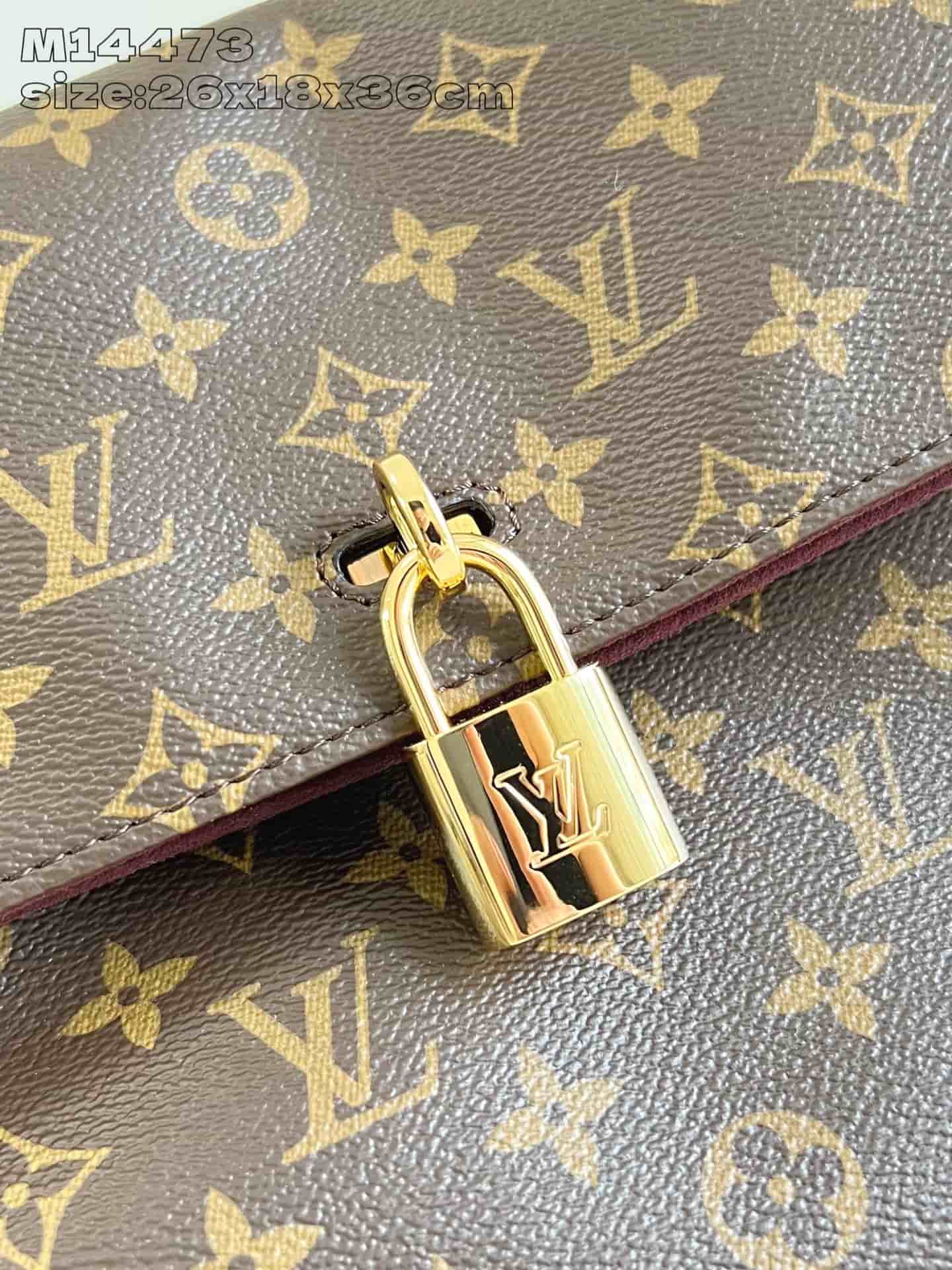 Louis Vuitton Hide Away MM Monogram Coated canvas M14473 High