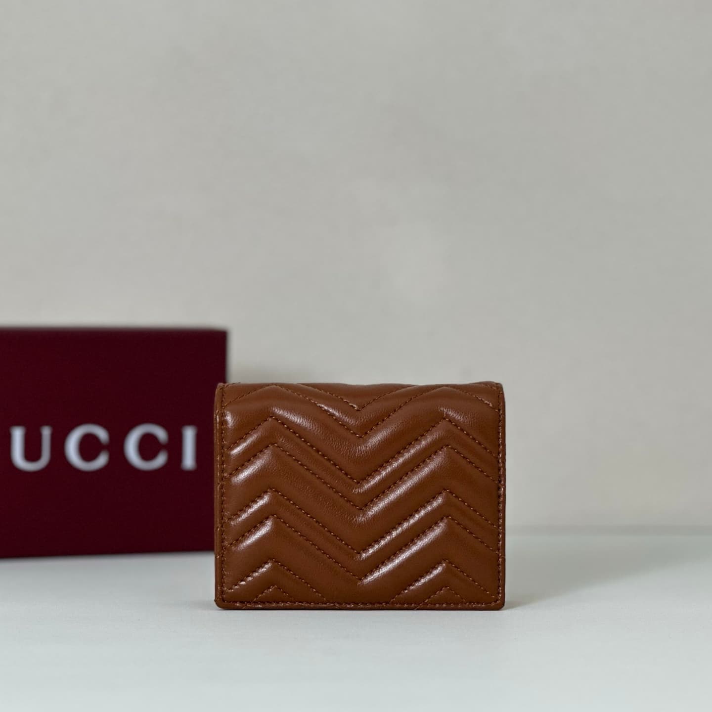 Gucci GG Marmont Small Wallet Caramel 466492 High
