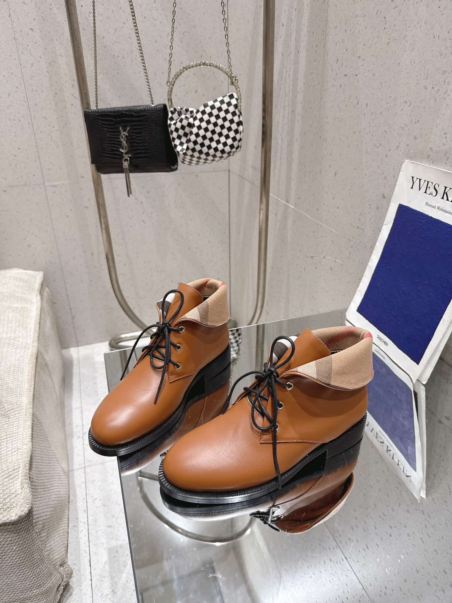 Burberry Leather Boots Shoes Women
