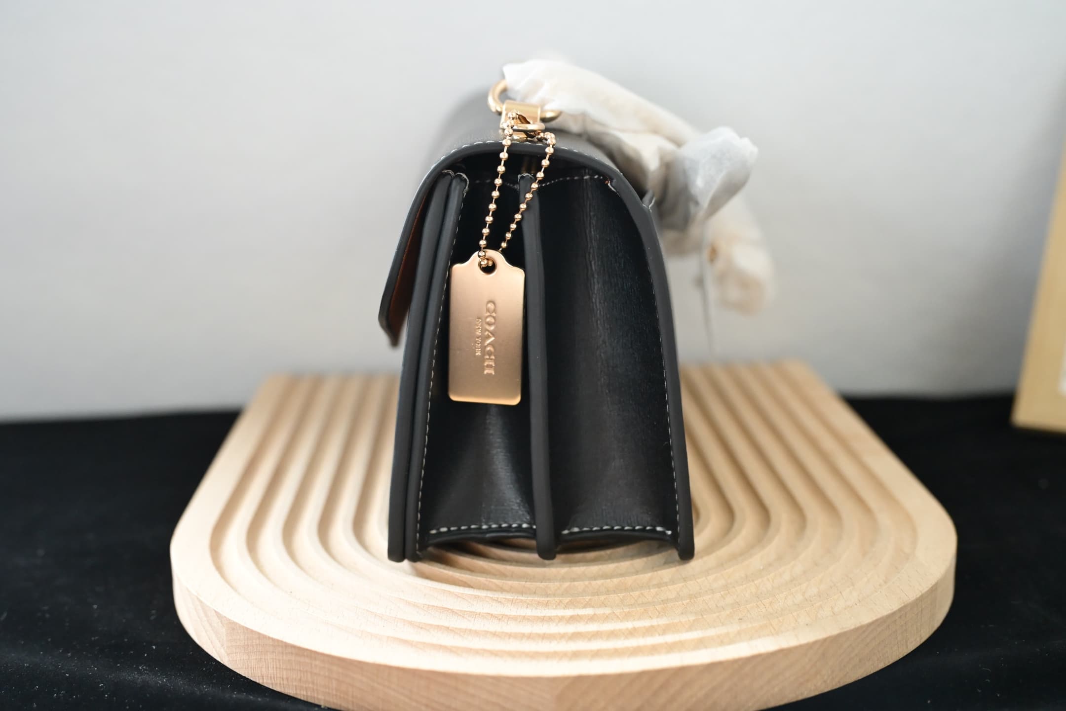 Coach Klare Envelope Crossbody Bag Black High