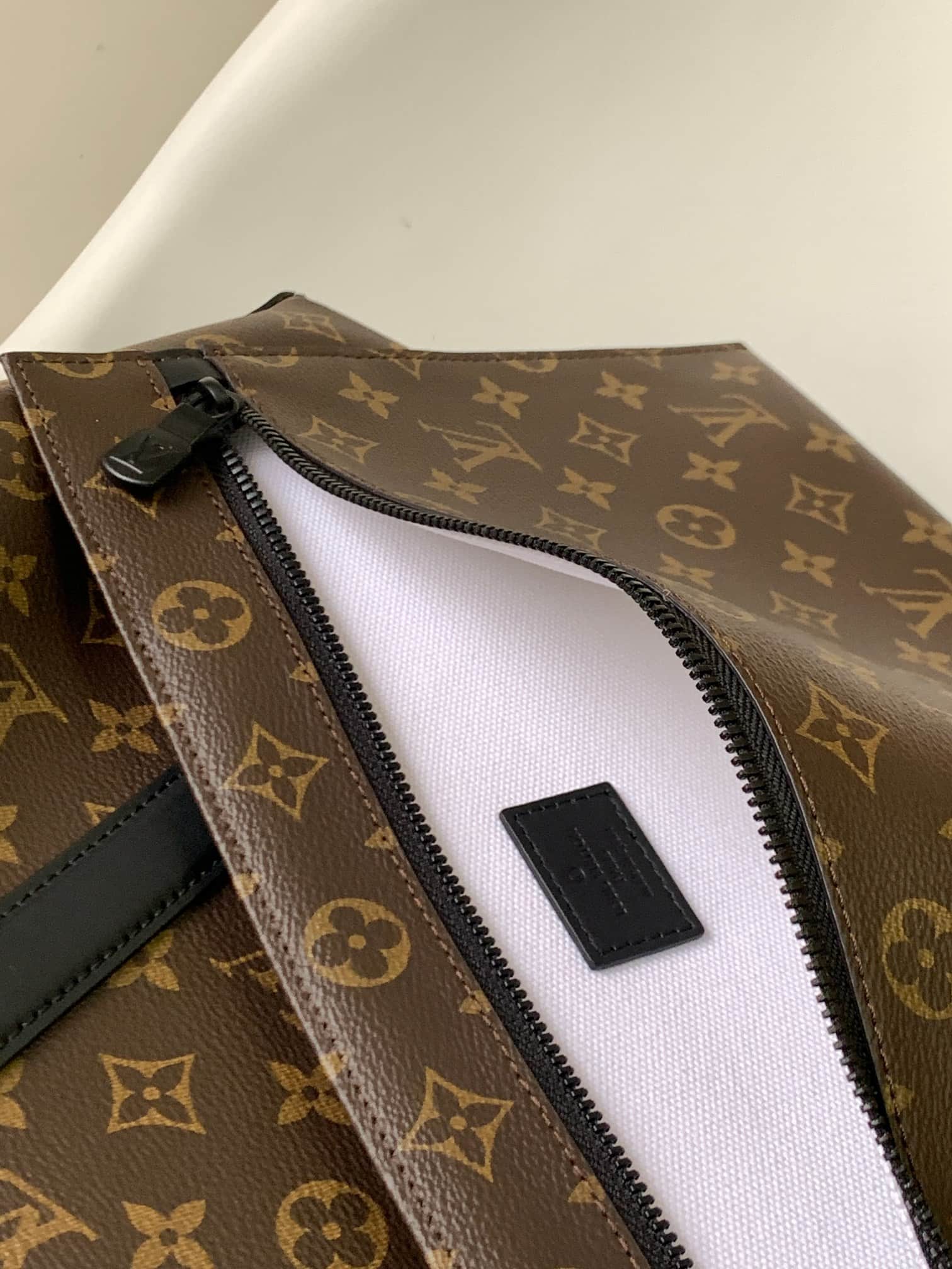 Louis Vuitton Monogram Macassar Weekend Tote M45734 High