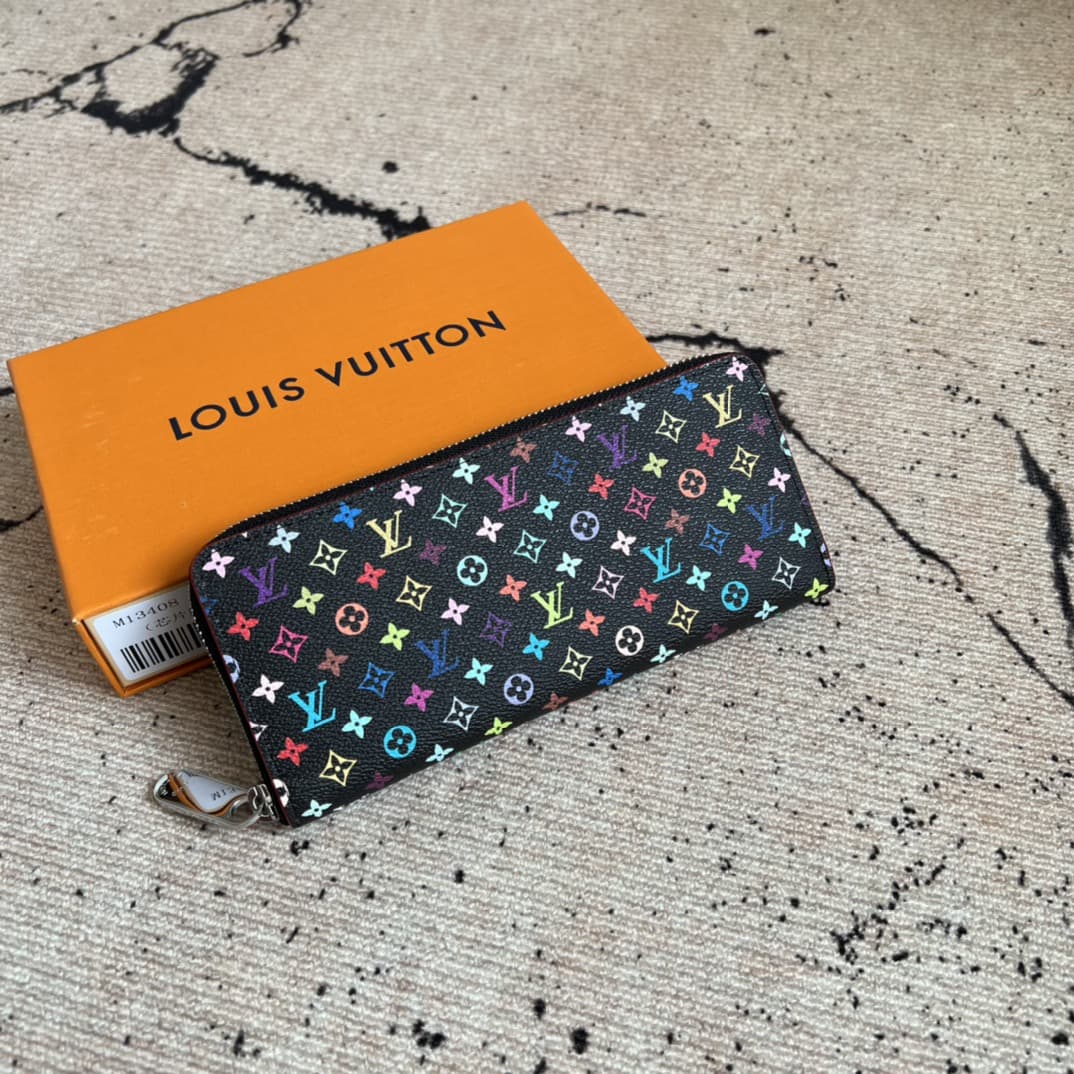 Louis Vuitton x Murakami Clémence Wallet Monogram coated canvas M13408 High