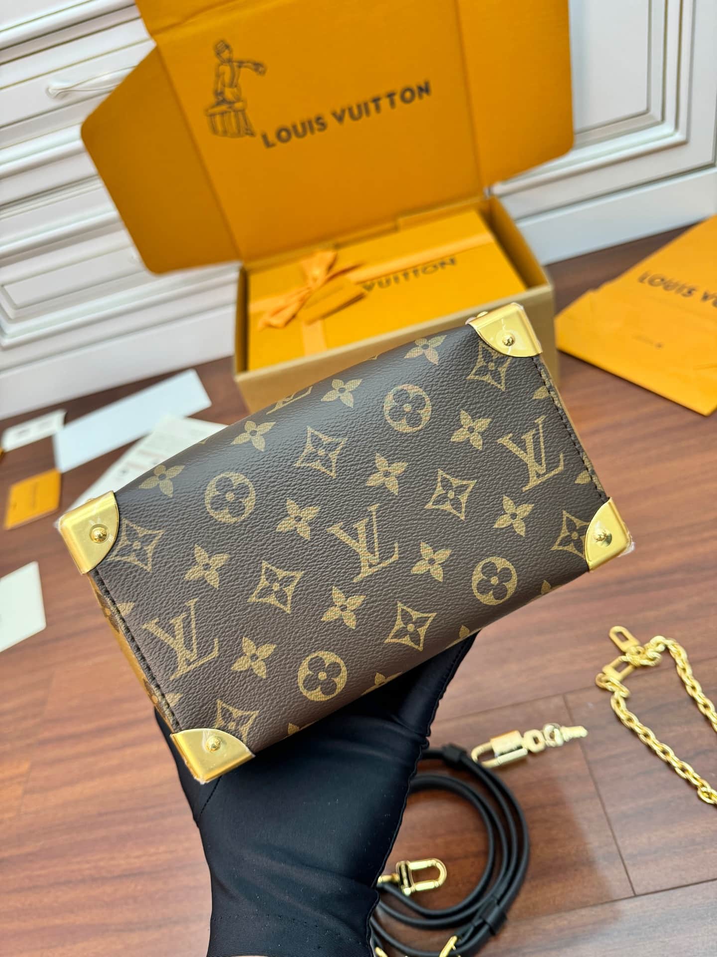 Louis Vuitton Speedy Trunk 20 Monogram canvas M13146 TOP