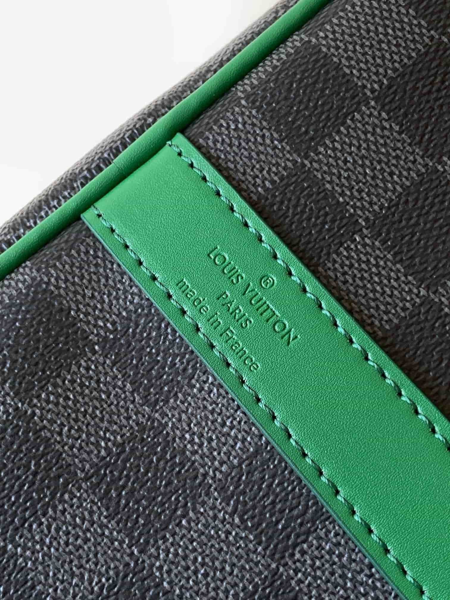 Louis Vuitton Keepall Bandoulière Damier Graphite coated canvas N40844 High