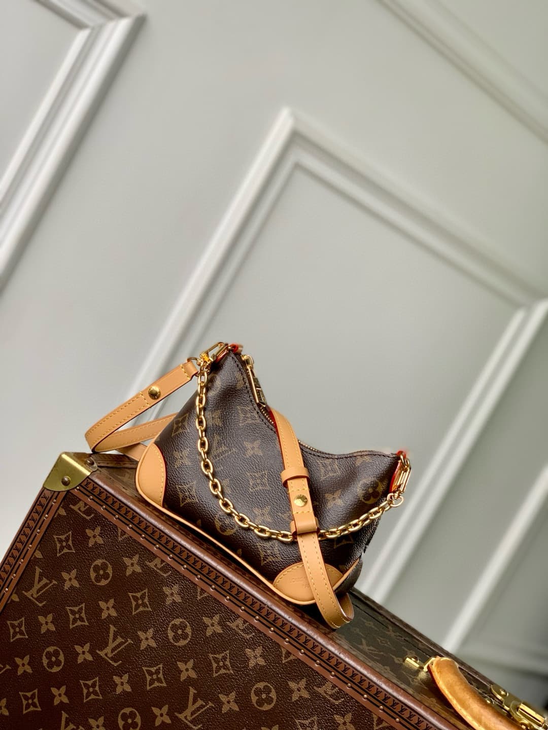Louis Vuitton Nano Boulogne Monogram coated canvas M25519 High