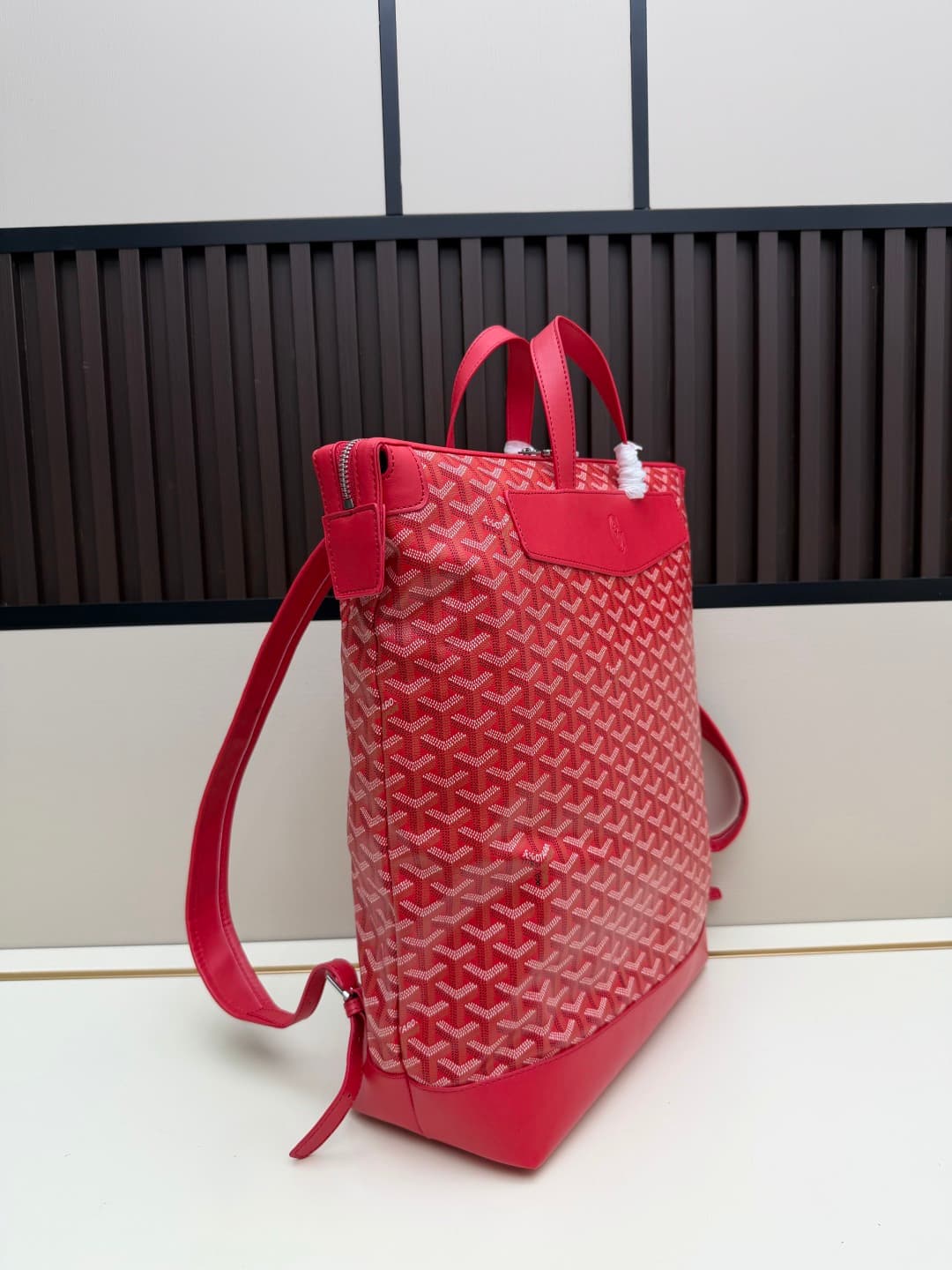 Goyard Cisalpin Backpack Goyardine Canvas & Chevroches Calfskin Mid