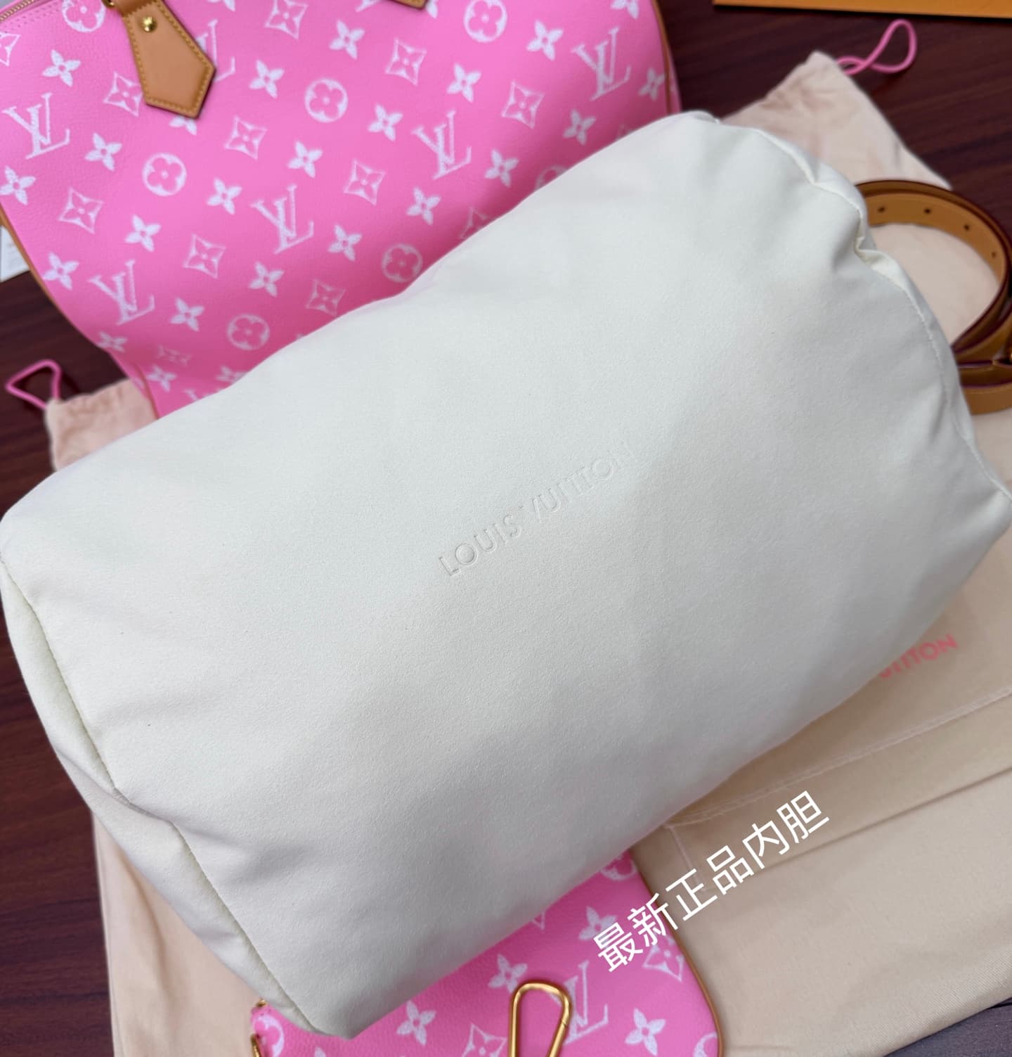 Louis Vuitton Speedy P9 Bandoulière 40 Candy Pink Calf leather M13918 TOP