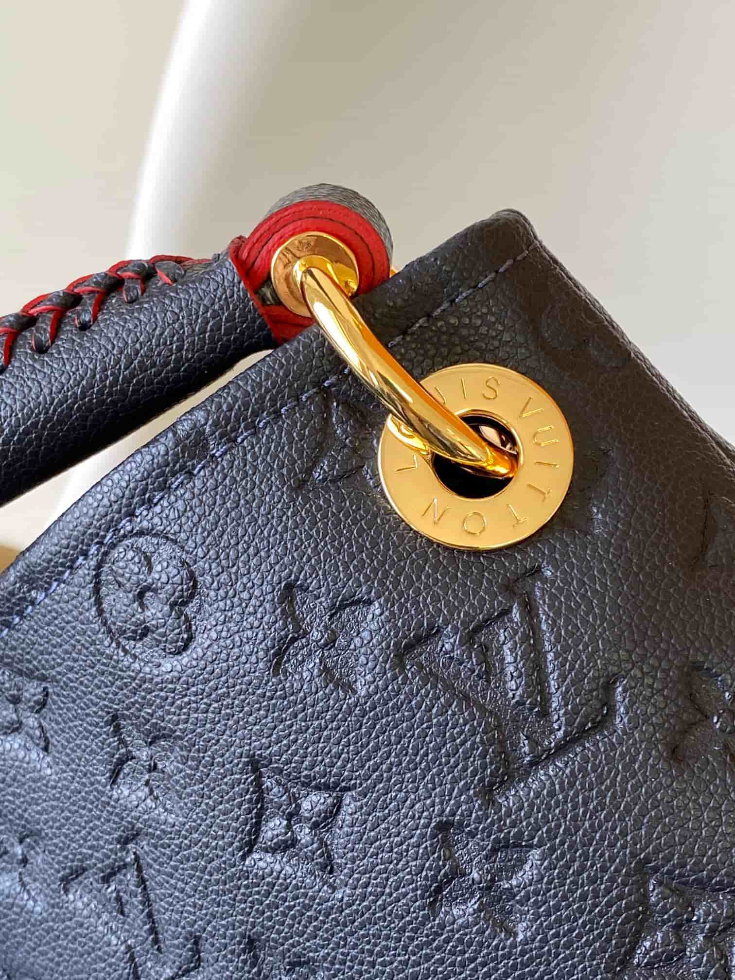 Louis Vuitton Surene MM handbag Monogram Empreinte embossed leather M43237 High