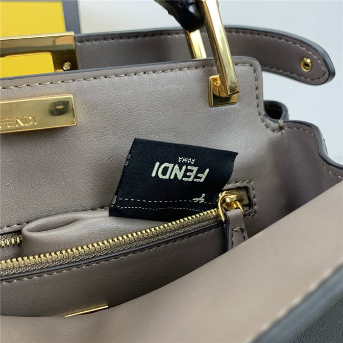 PEEKABOO ICONIC ESSENTIALLY leather bag Black High