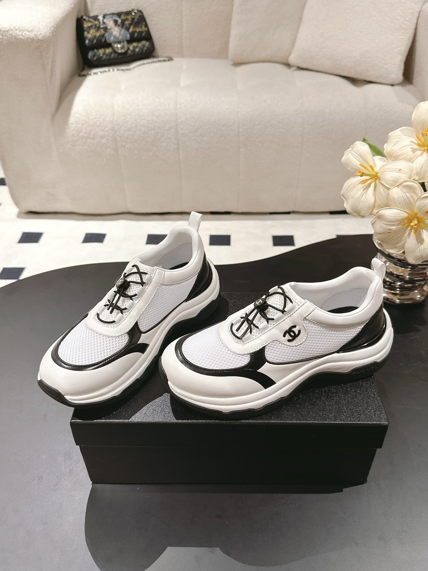 Chanel Trainers Sneaker Shoes Women