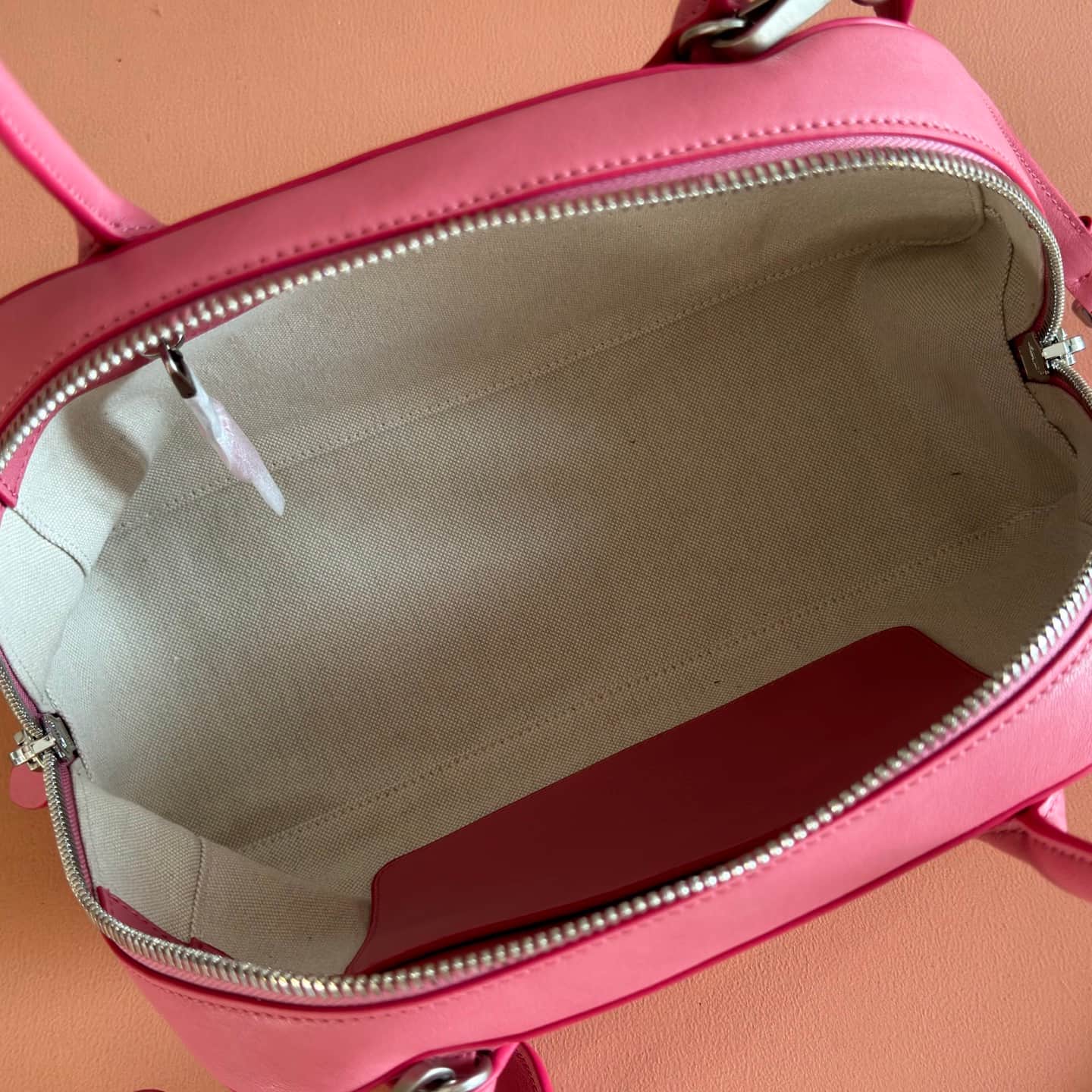 Miu Miu Vivant nappa leather bag Pink 5BB199 TOP