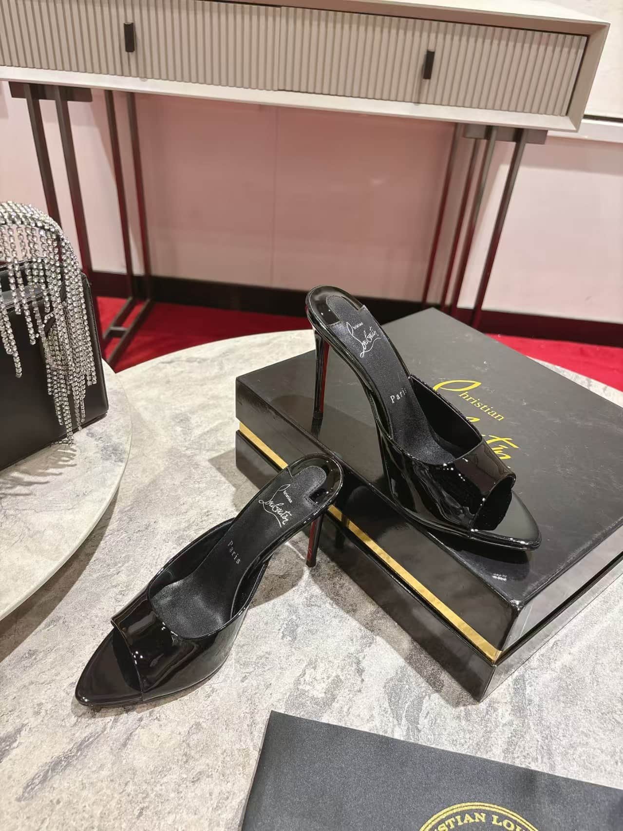 Christian Louboutin Miss Z mules