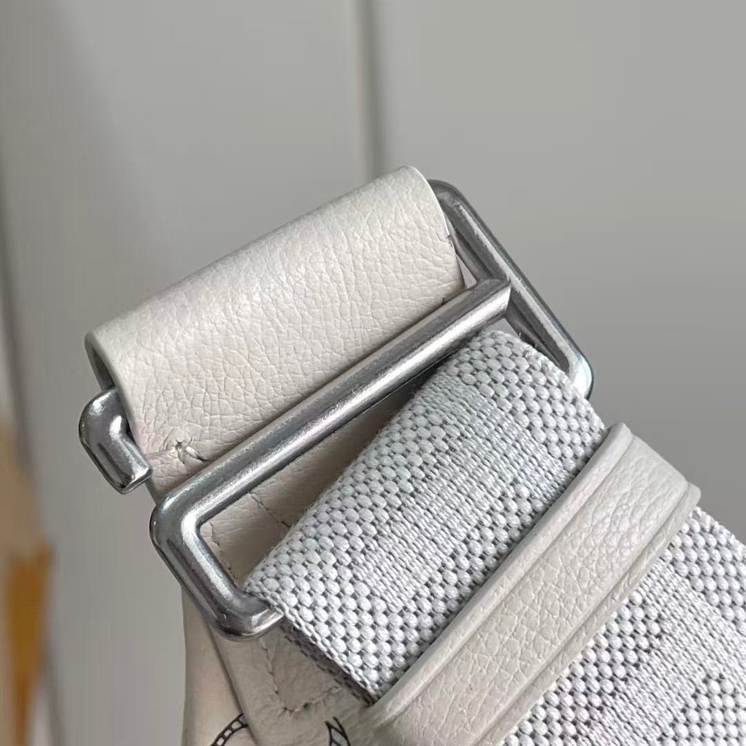 Louis Vuitton Rush Bumbag Ecru White Monogram Shadow calfskin leather M28619 High