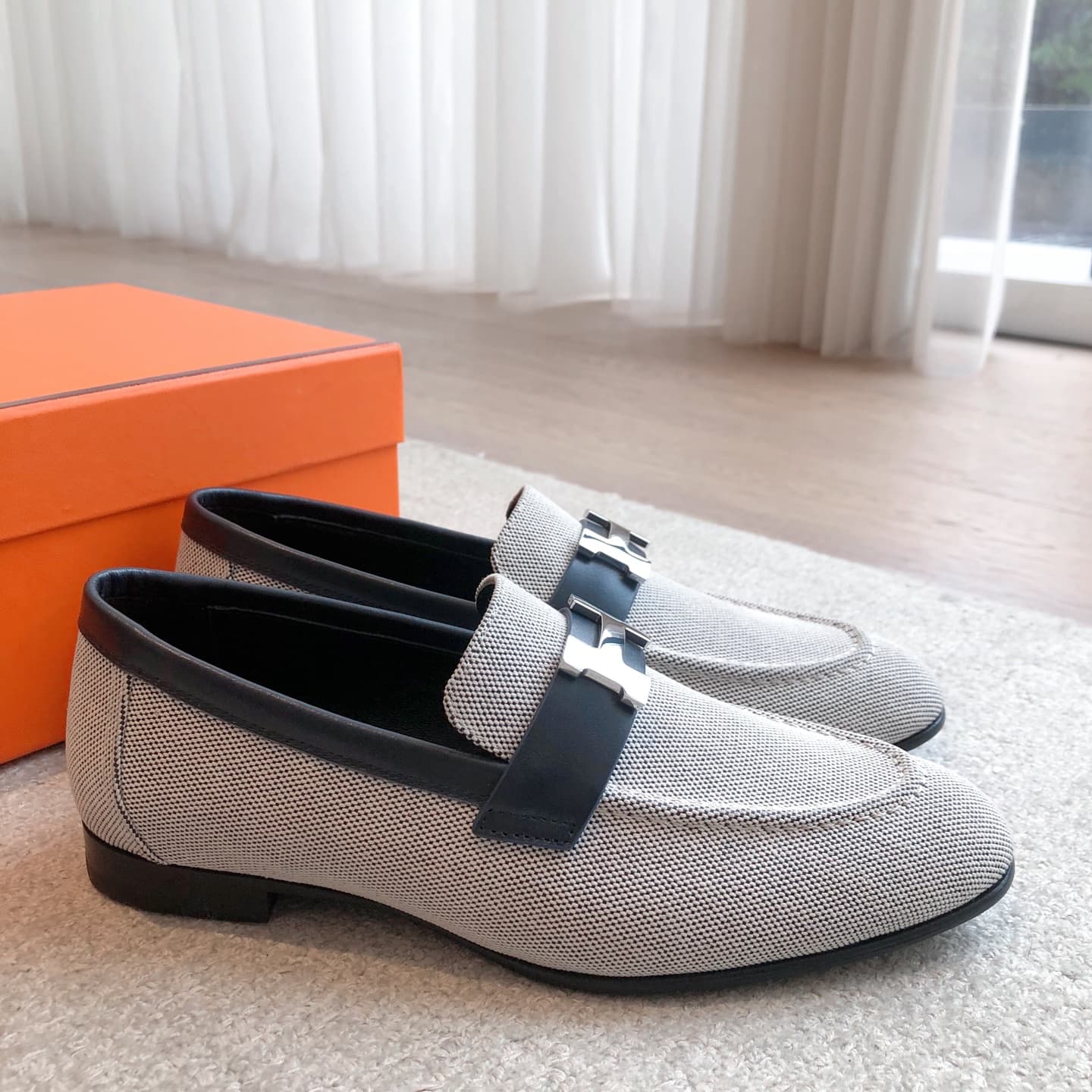 Hermes Paris loafer Shoes Women