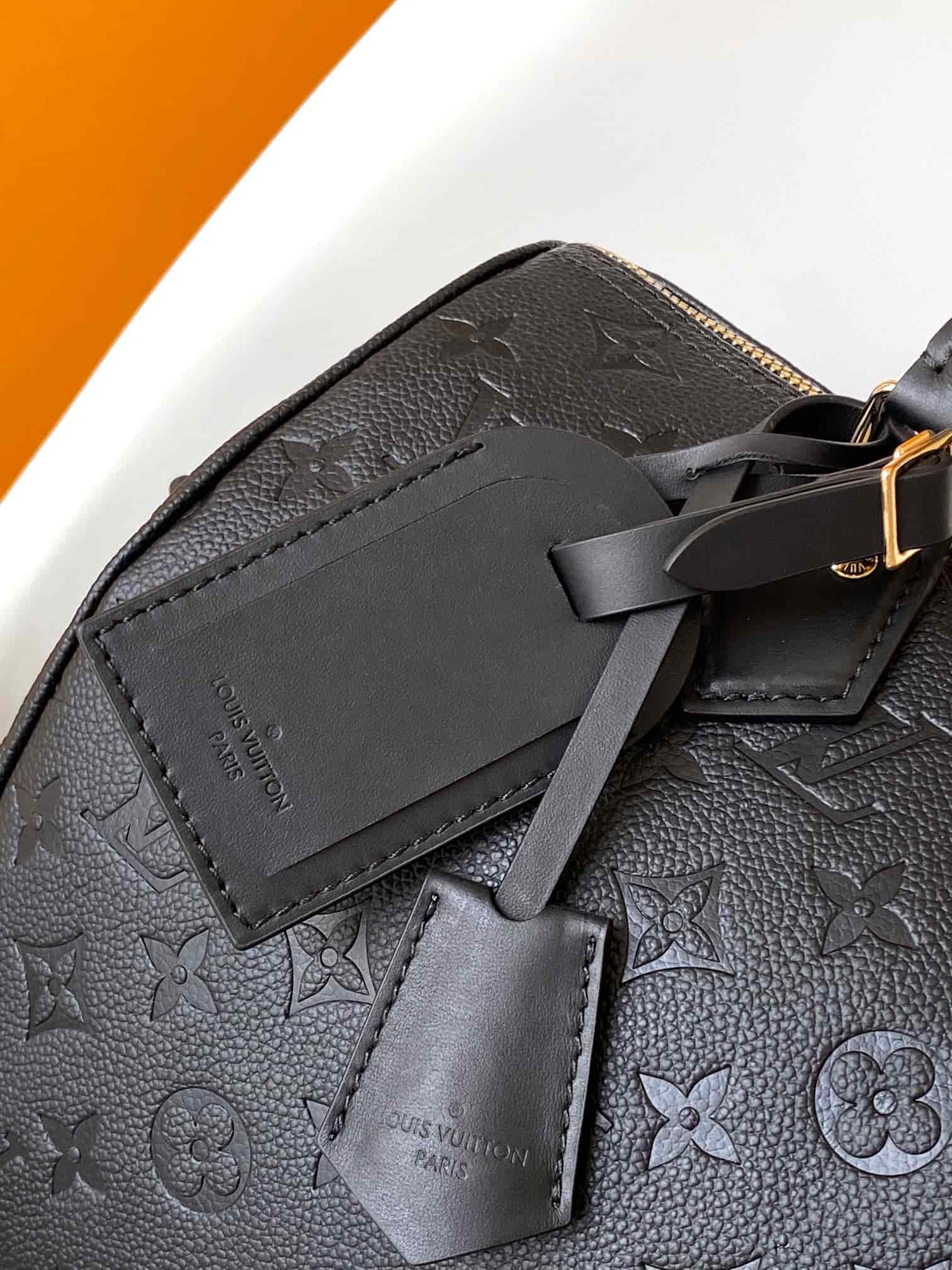 Louis Vuitton Speedy Soft 30 Monogram Empreinte Leather M47186 High
