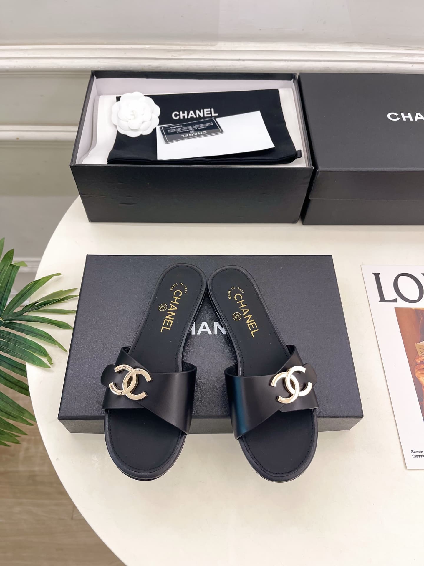 Chanel Calfskin Mules Women