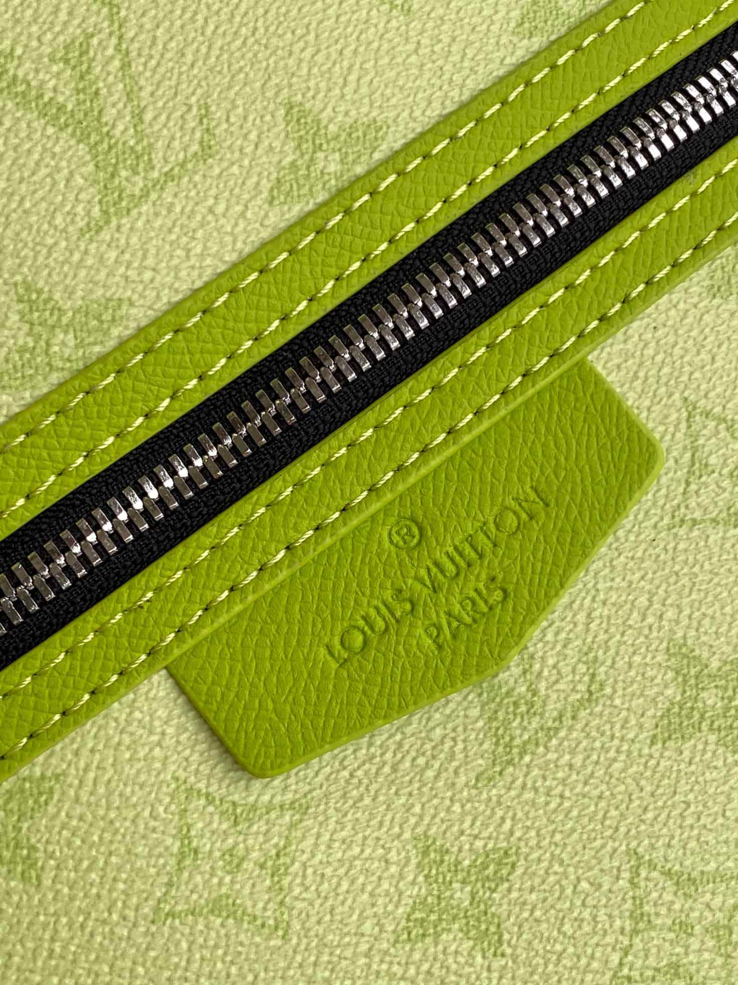 Louis Vuitton Taigarama Discovery Slim Backpack Lemon Yellow Monogram Canvas M14076 High
