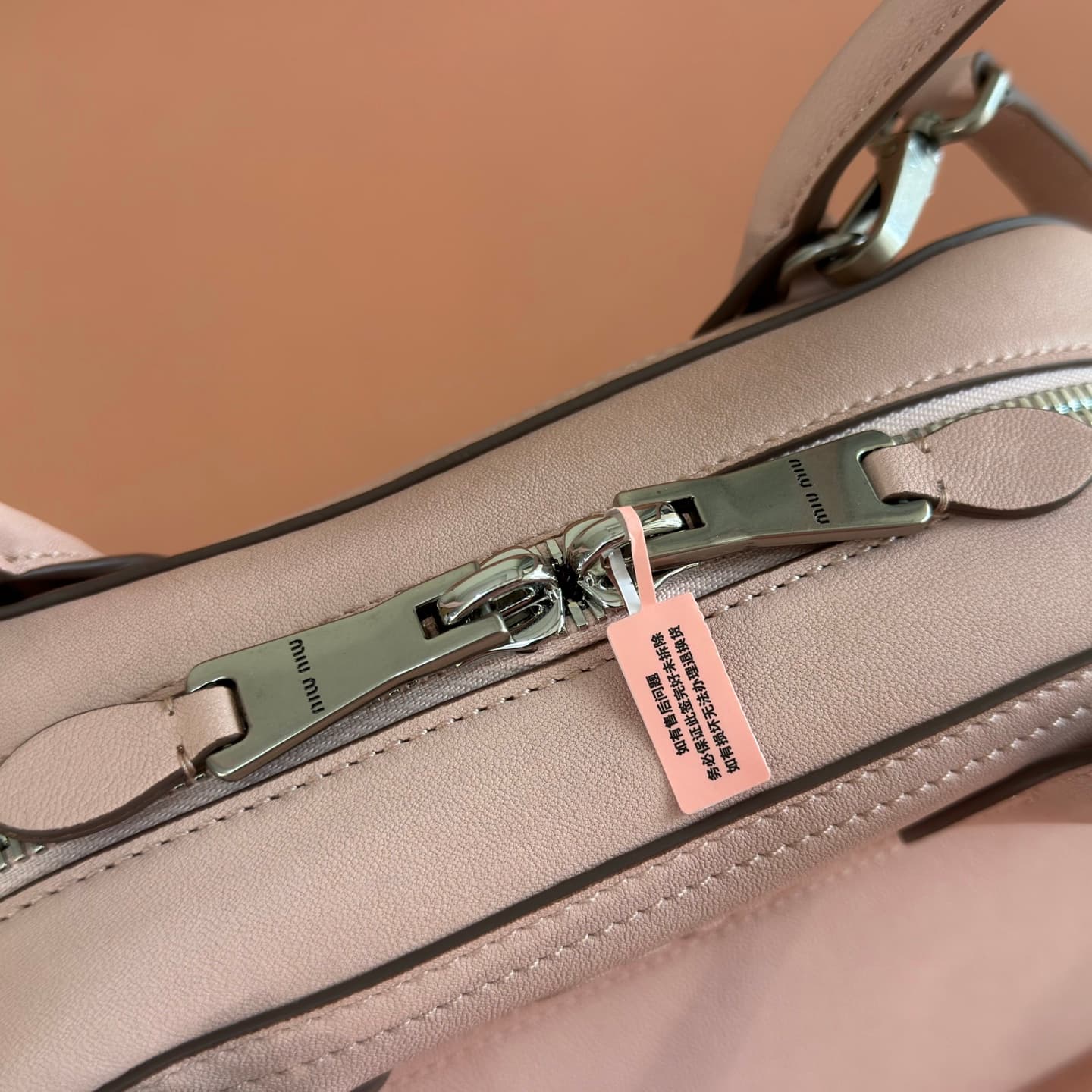 Miu Miu Vivant nappa leather bag Power Pink 5bb199 TOP