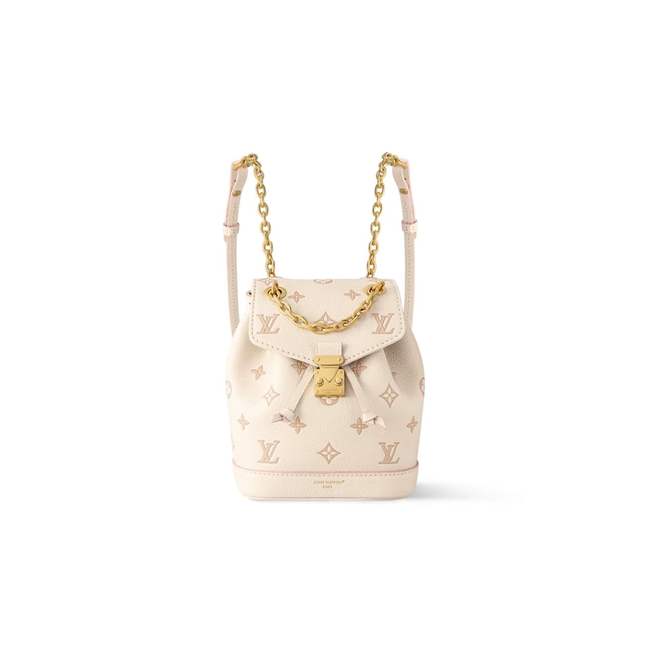 Louis Vuitton Nano Noé Backpack Bicolor Monogram Empreinte Leather M13656 Bicolor Eden TOP