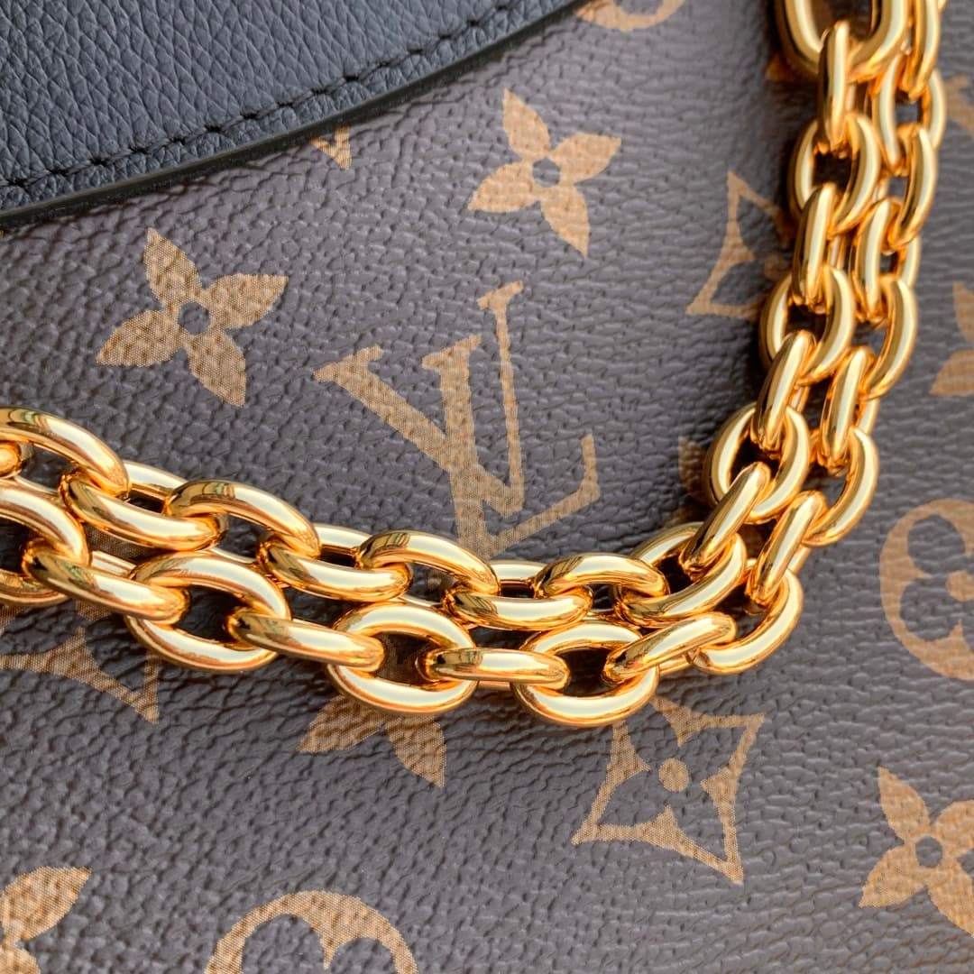 Louis Vuitton Saint Germain PM bag in Monogram canvas M26285 Black High